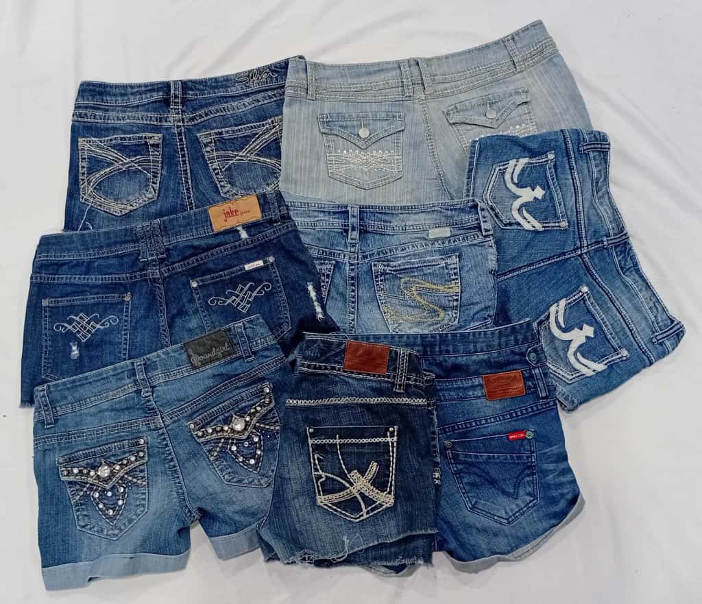 IQ0768 Y2k Shorts Micro Mini Taille Basse
