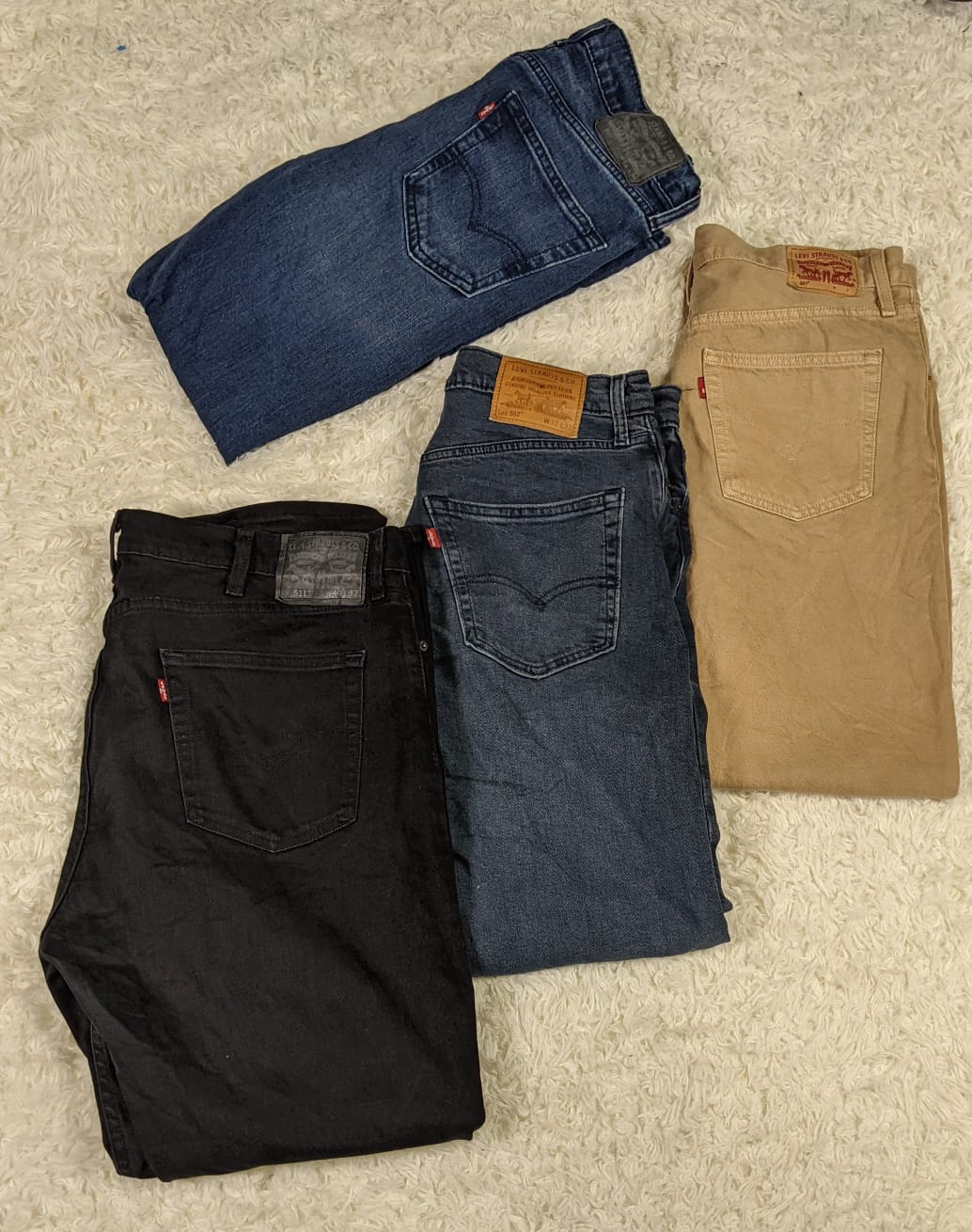 Levi's mix jeans