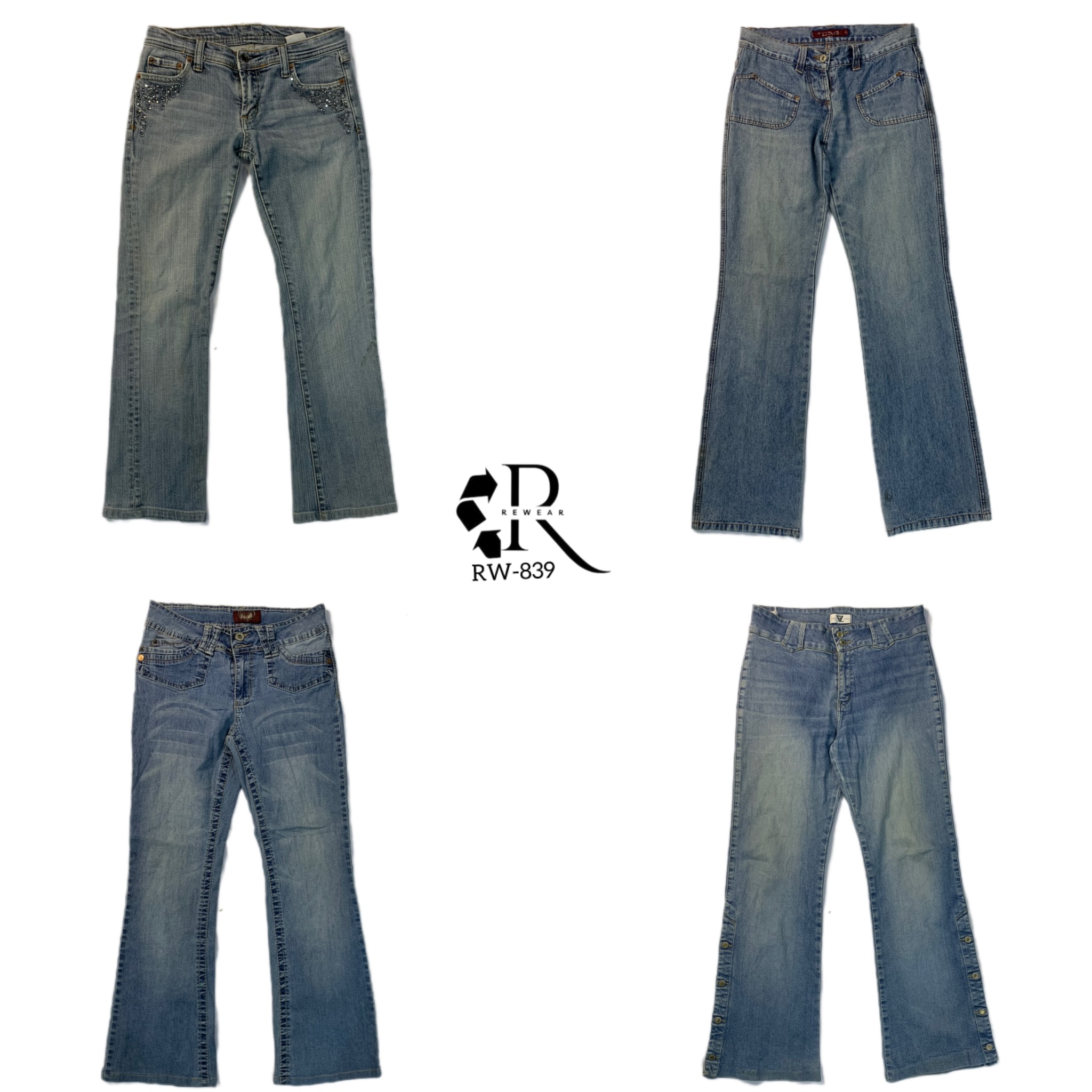 Y2K Britney Era Dinin Jeans (Rw-839)