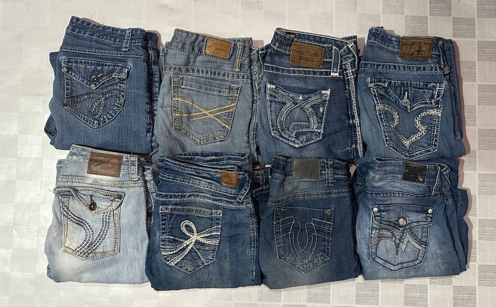 YMI JEANS  AND OTHER MIX BRANDS JEANS  (ID 1396)