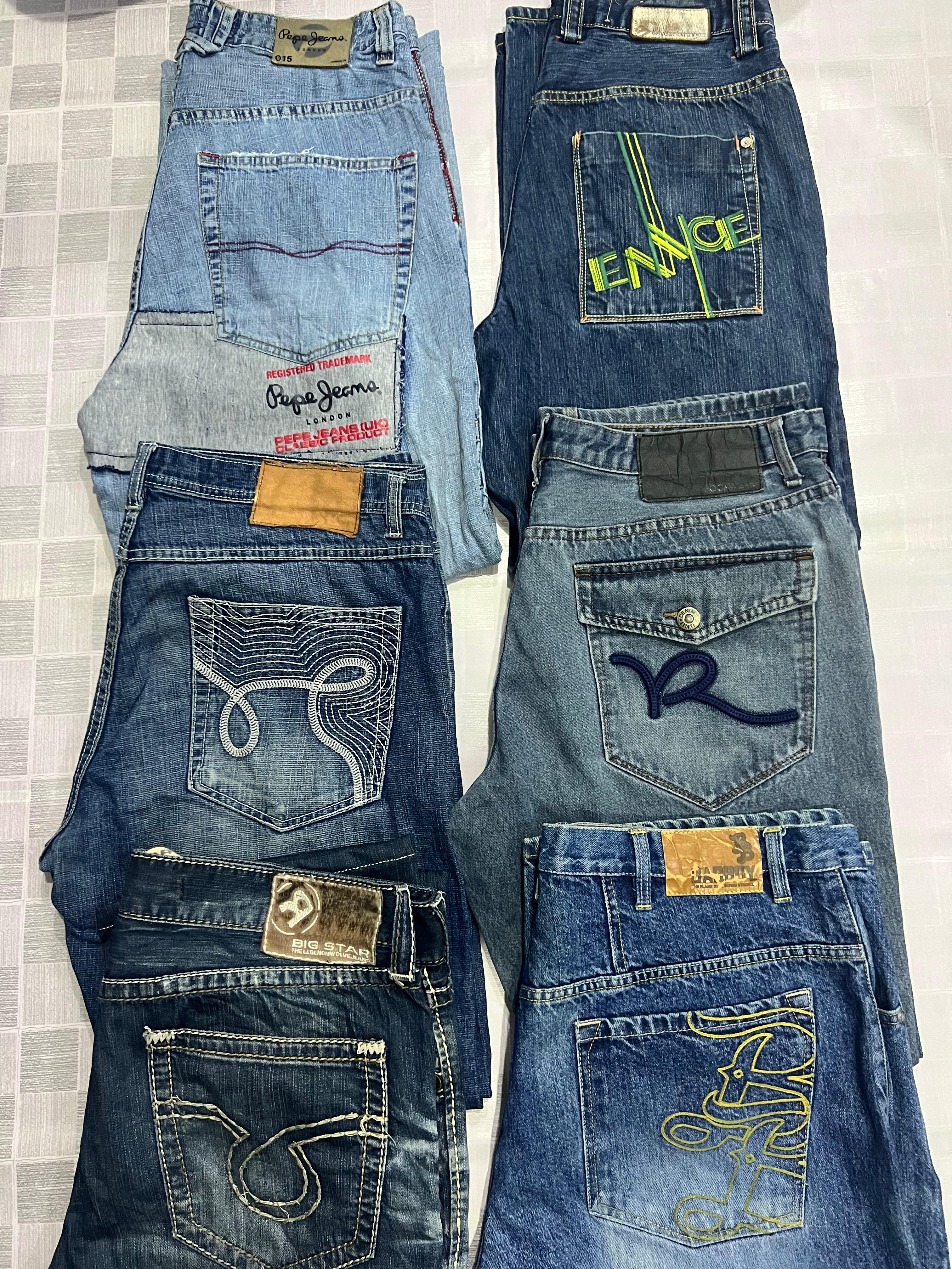R143 Hommes HipHop Baggy Jeans