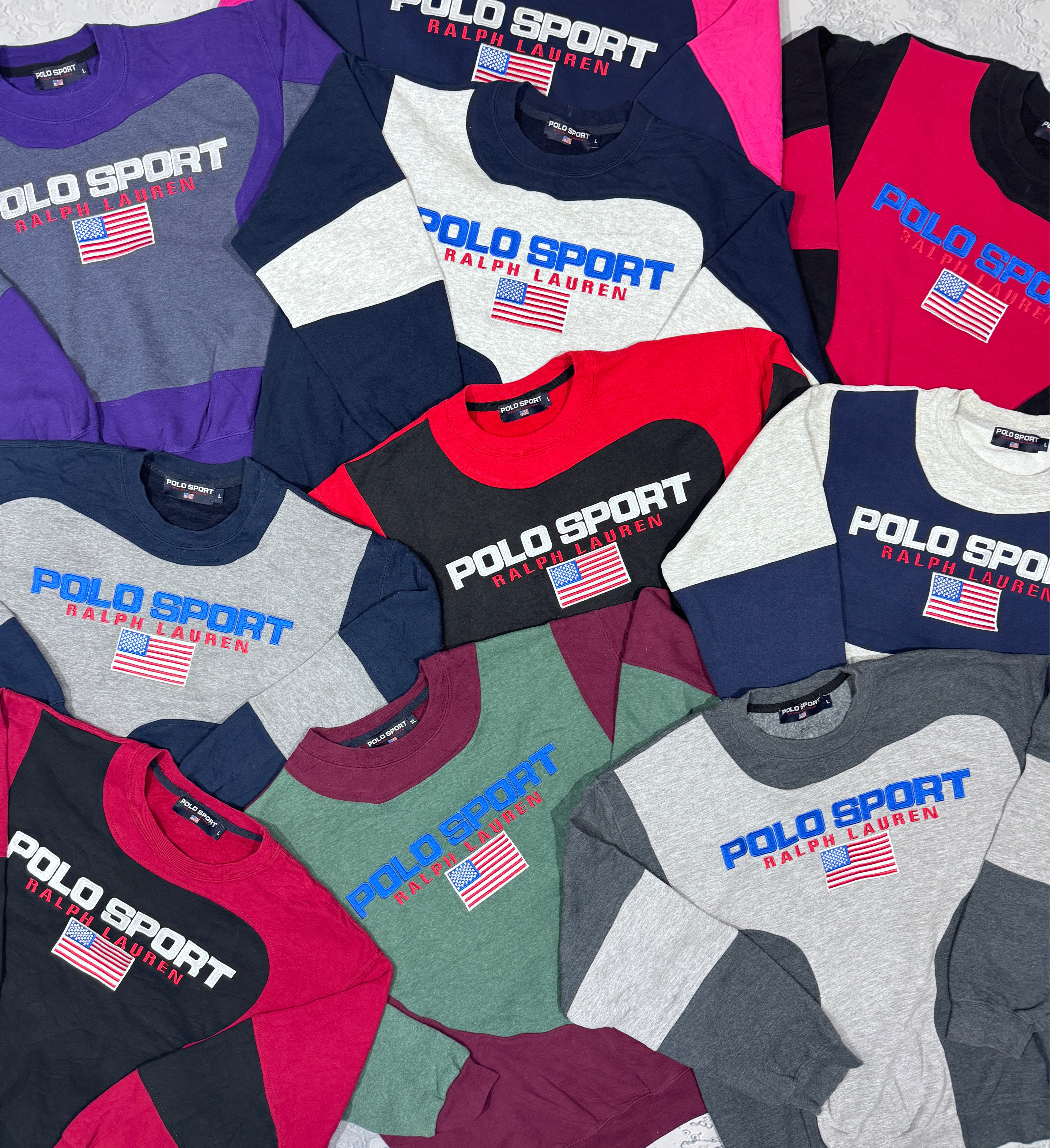 Polo Sports Rework Style Sweatshirts