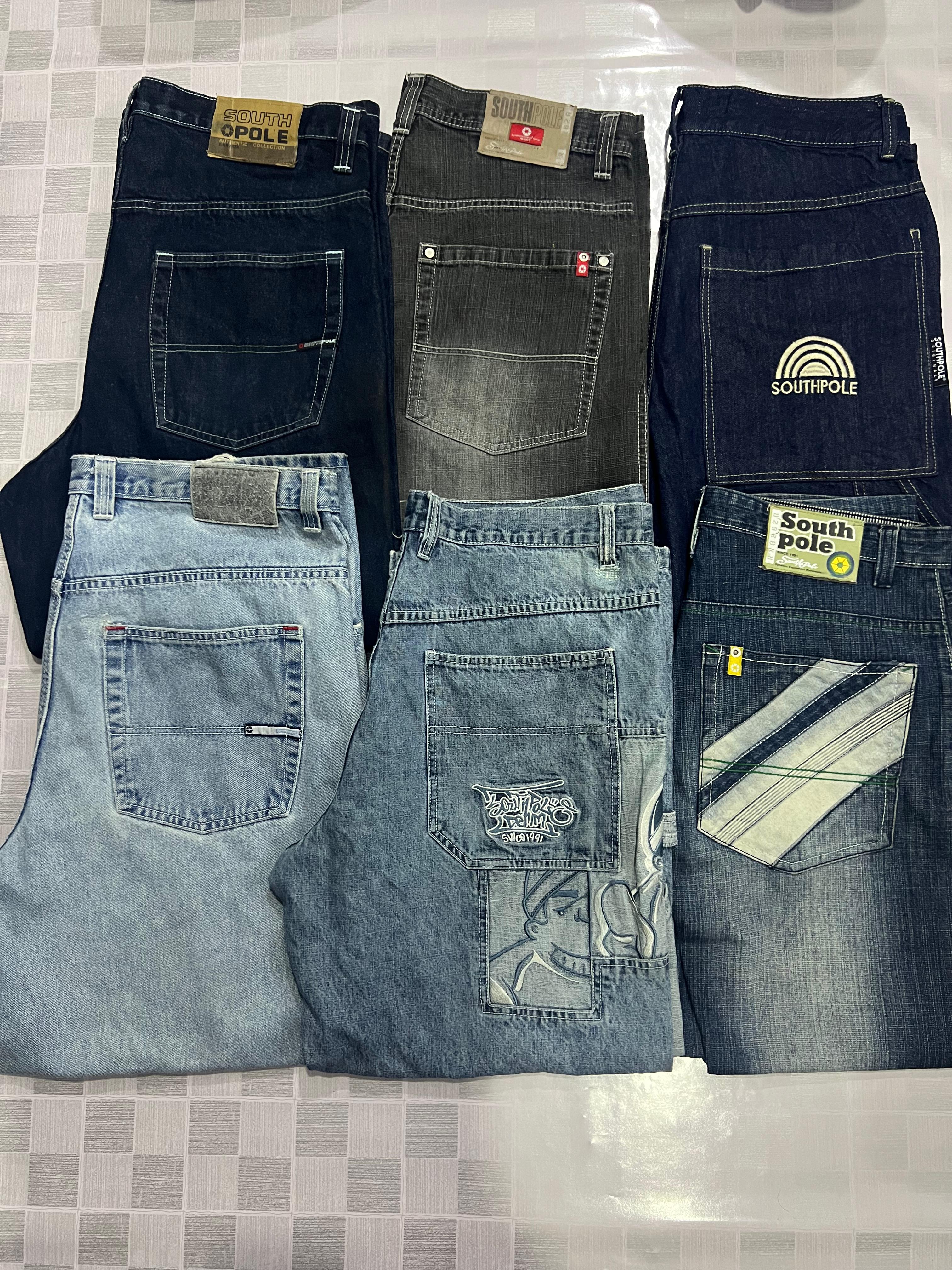 R145 Hommes South Pole Pantalons Baggy