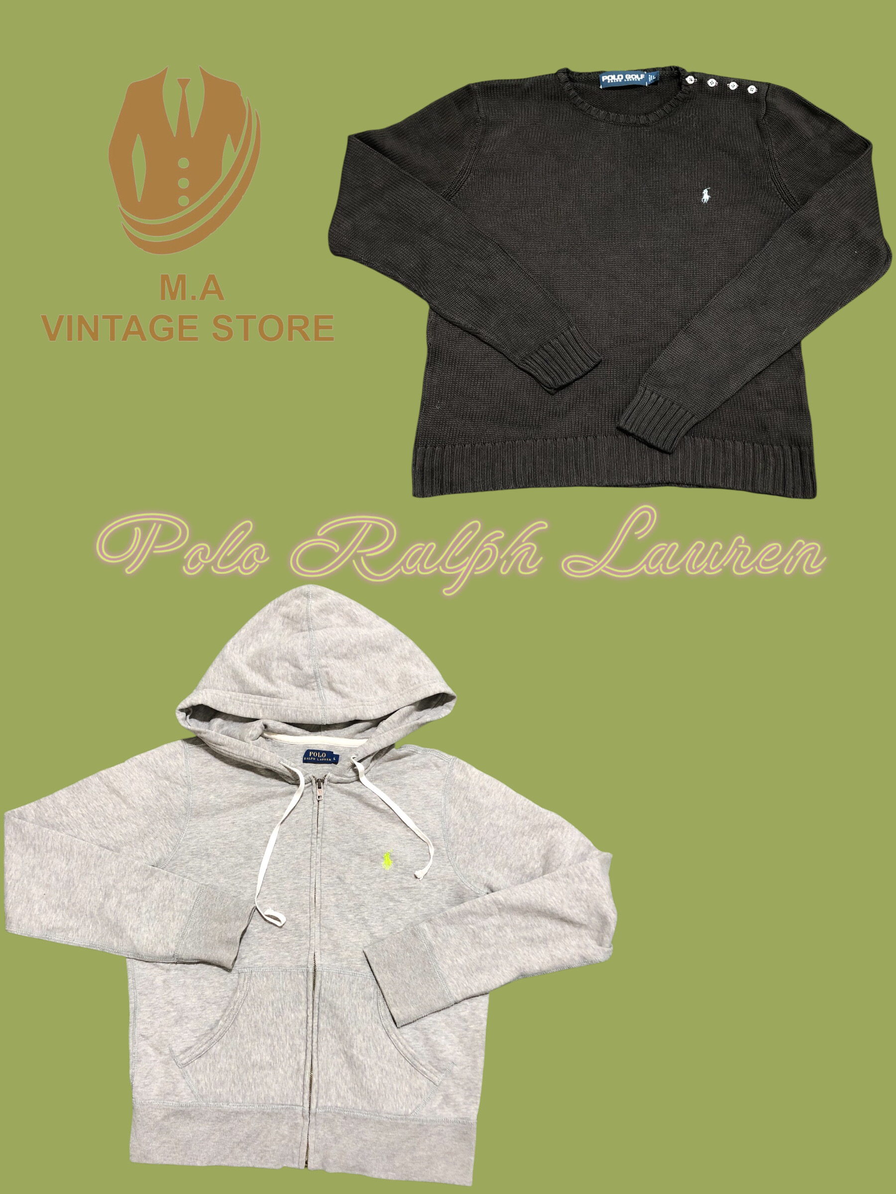 Polo Ralph Lauren Maglione Mezzo Zip Maglione Intero Zip