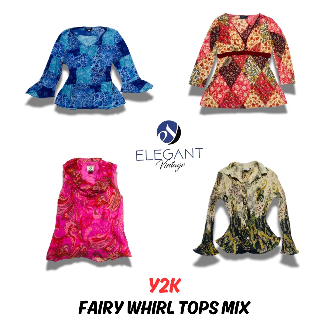 Y2K Fairy Whirl Tops Mix - EV0493