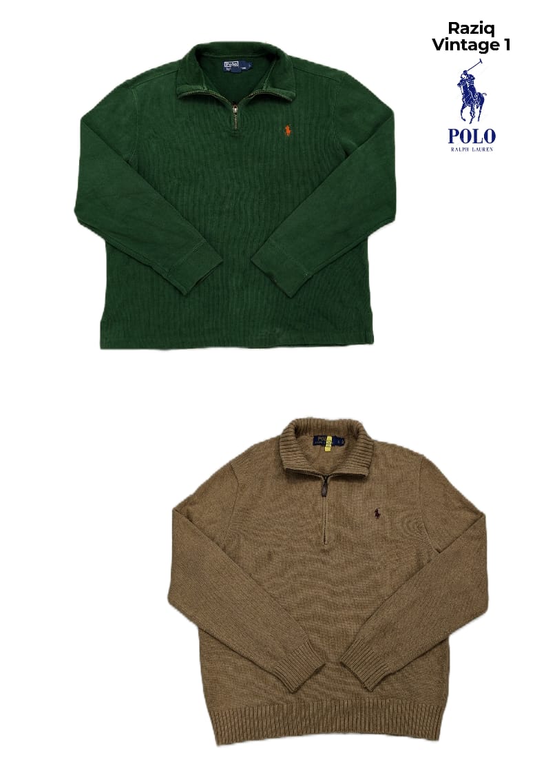 Ralph Lauren 1/4 Zip Strickwaren
