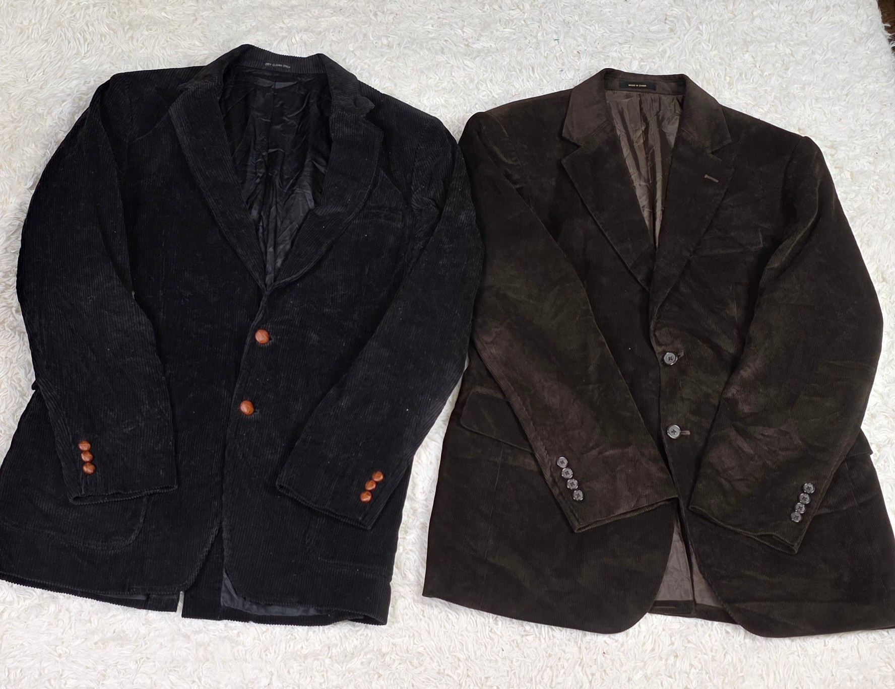 Corduroy coats