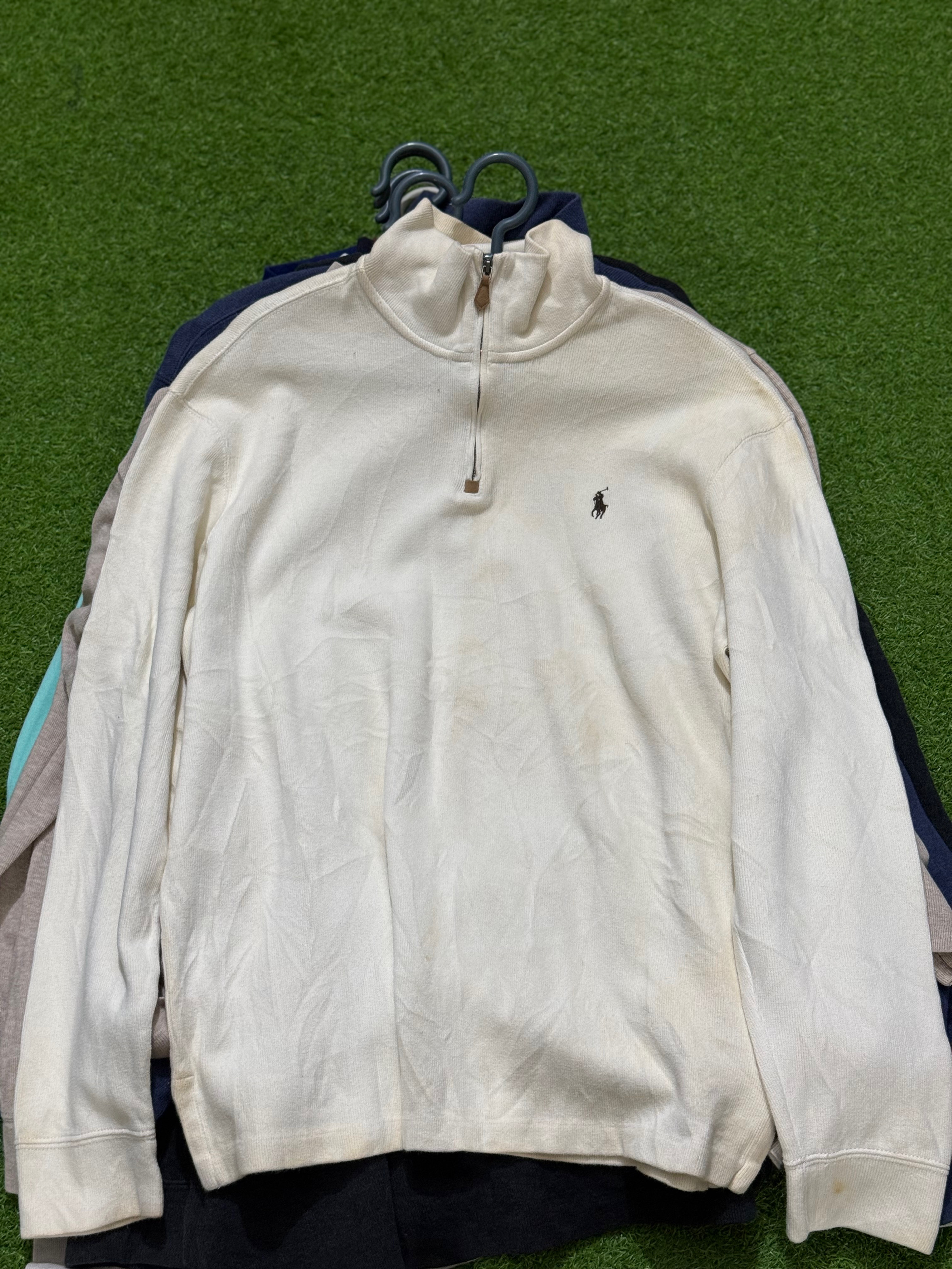 polo 1/4zip premium quality