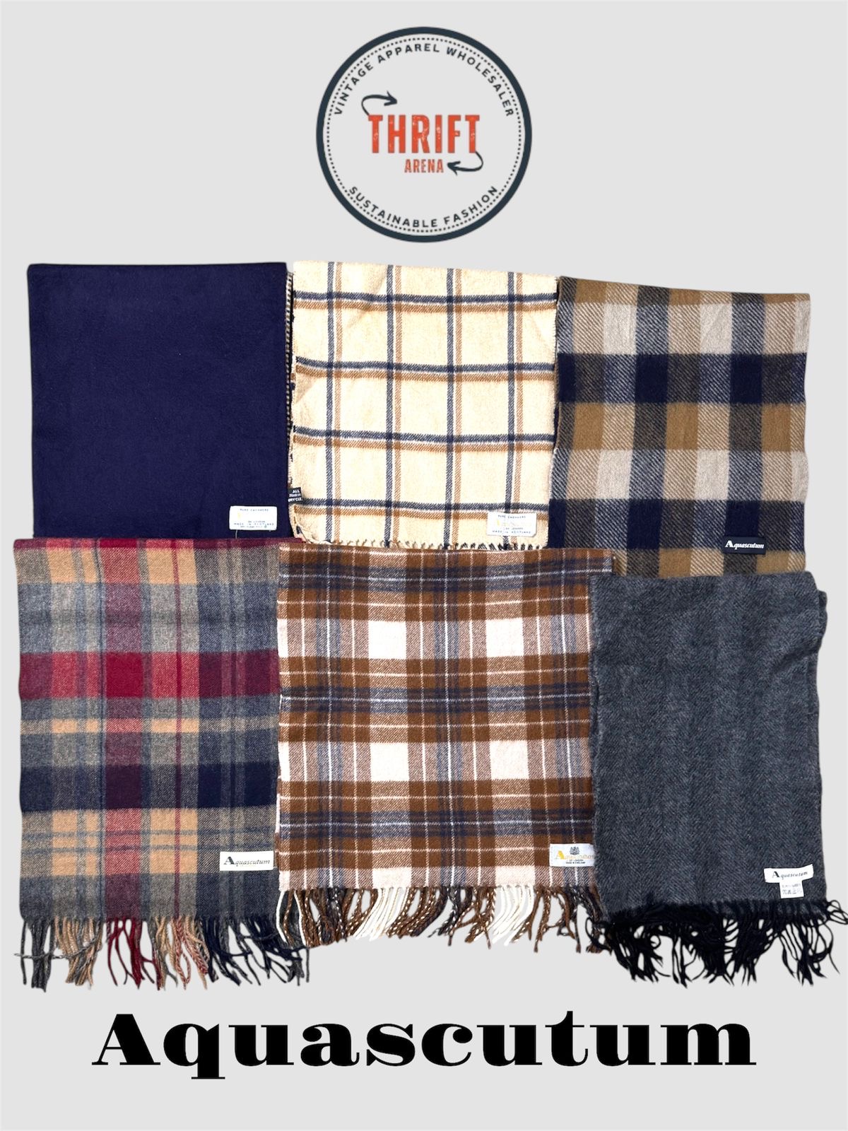 「Aquascutum Scarve UK Selection」