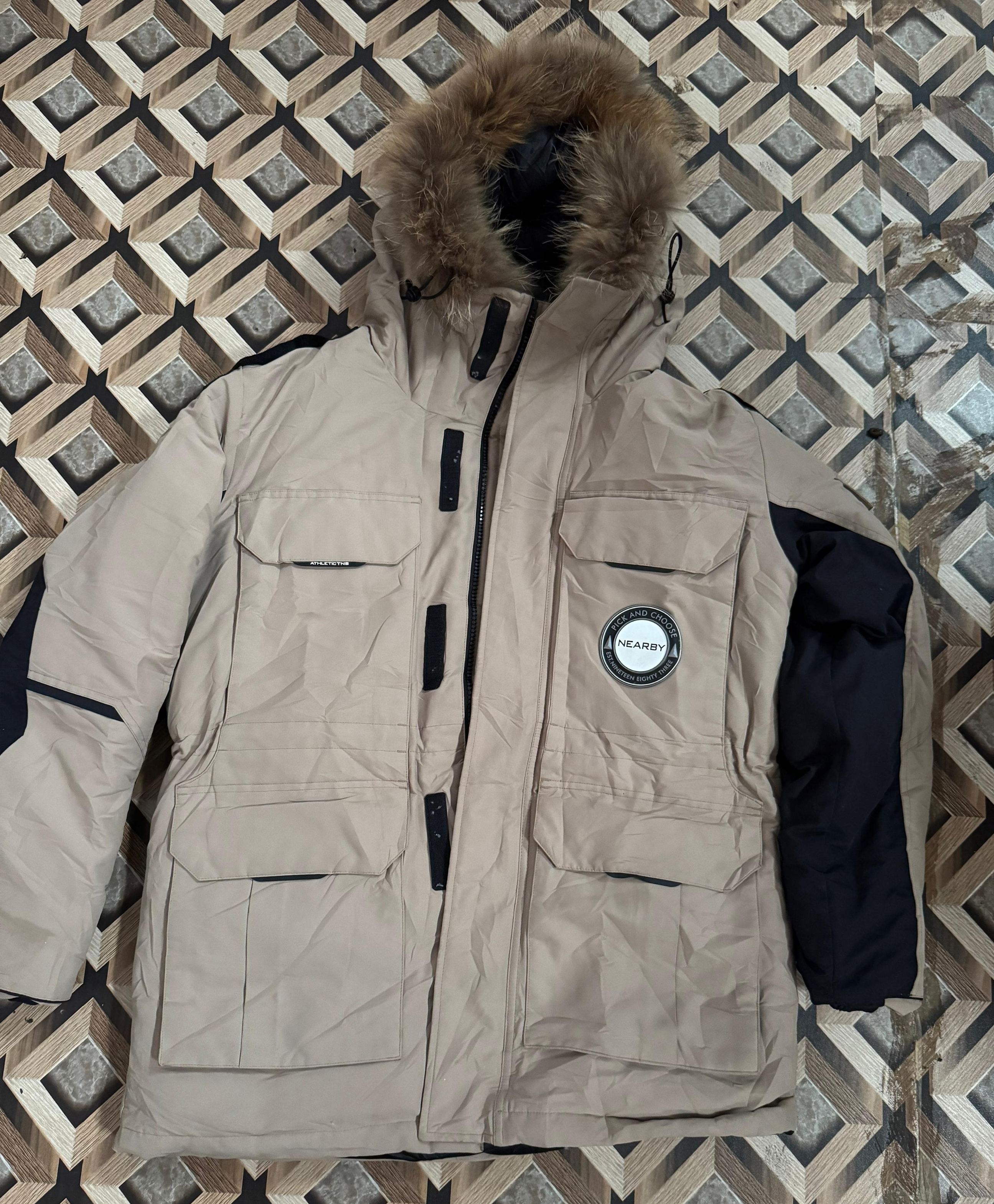 Parka jacket mix brands