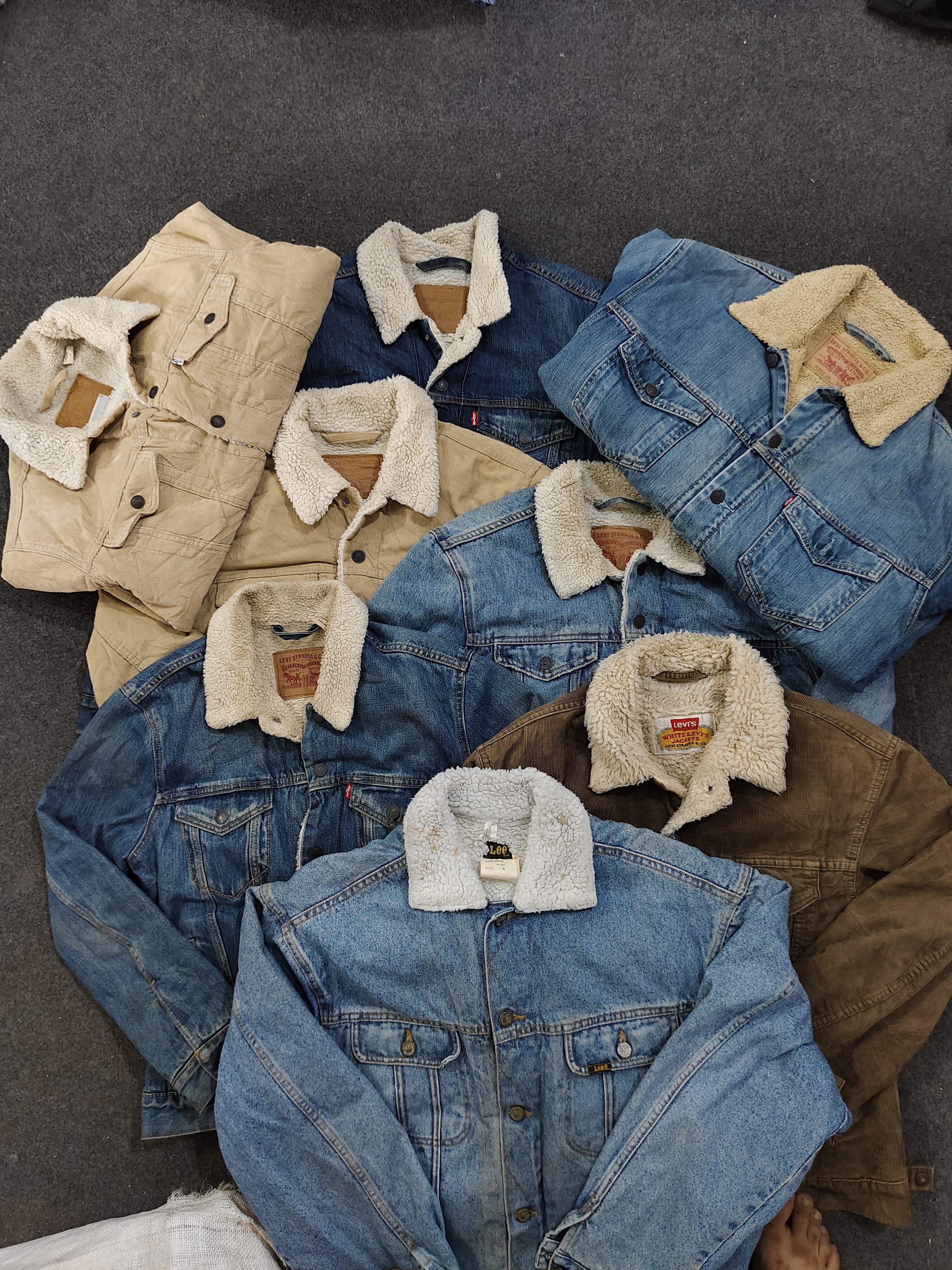 「Levi's Lee Sharpa Jackets」