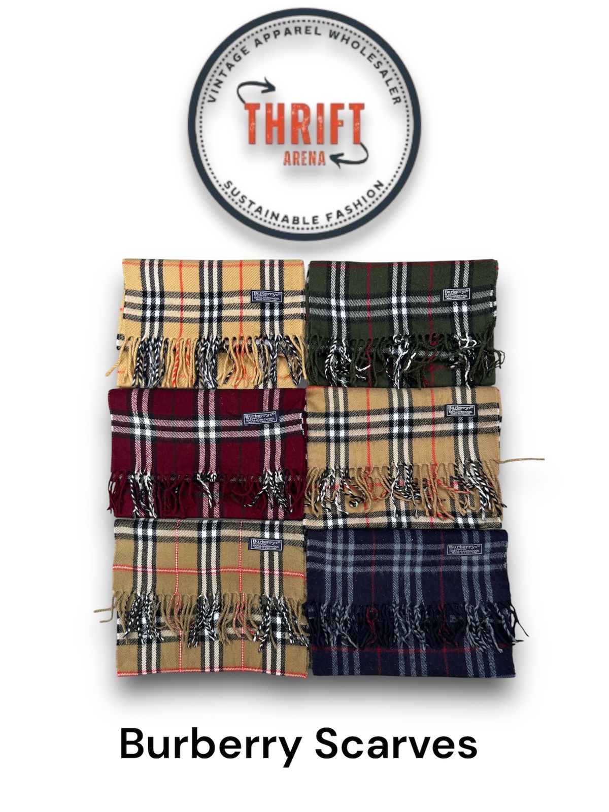 T1615 Burberry Écharpes