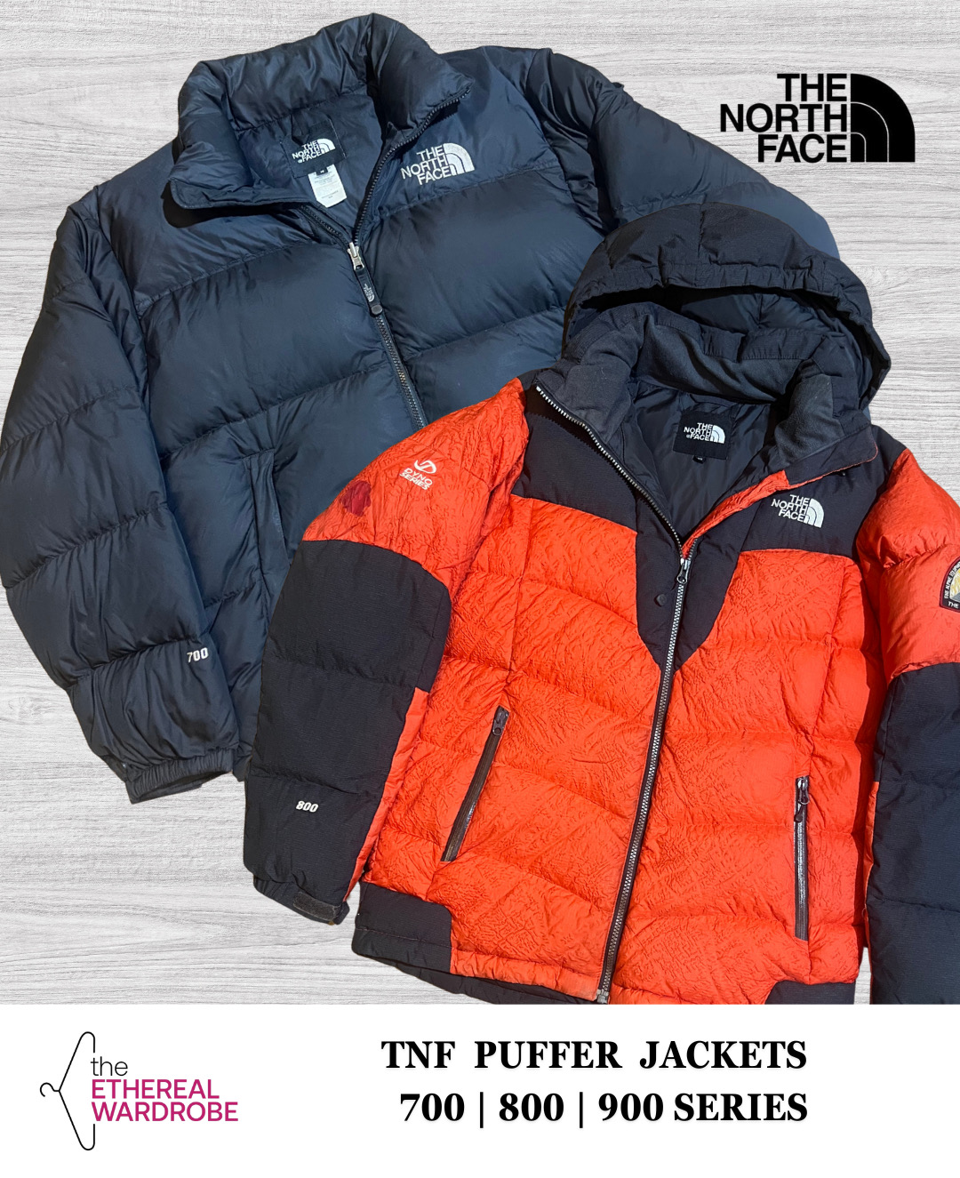 TNF PREMIUM PUFFER JACKETS (700 | 800 | 900) serie..