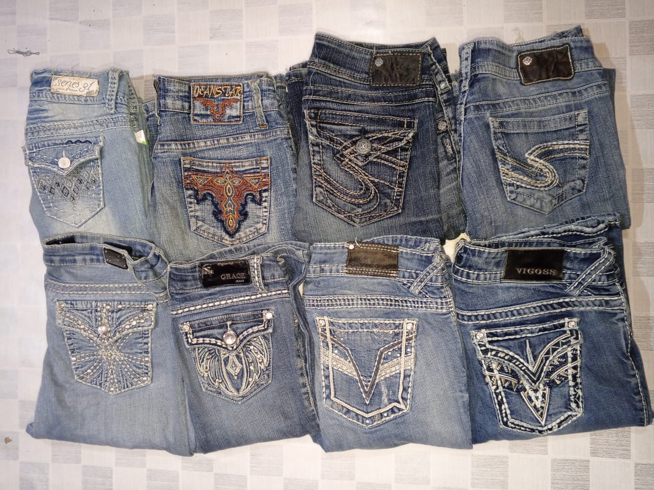 VIGOSS AND OTHER BRAND JEANS (MR847)