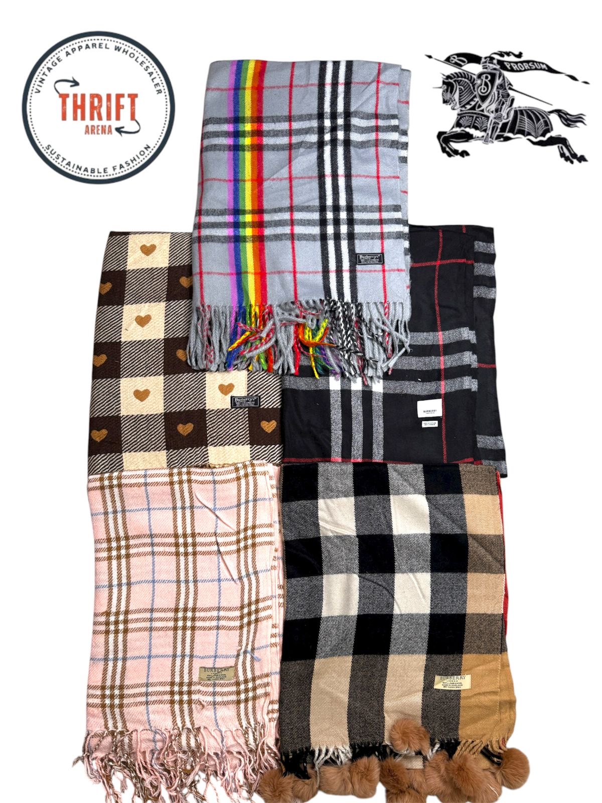 T1659 Burberry Scarves Shawls