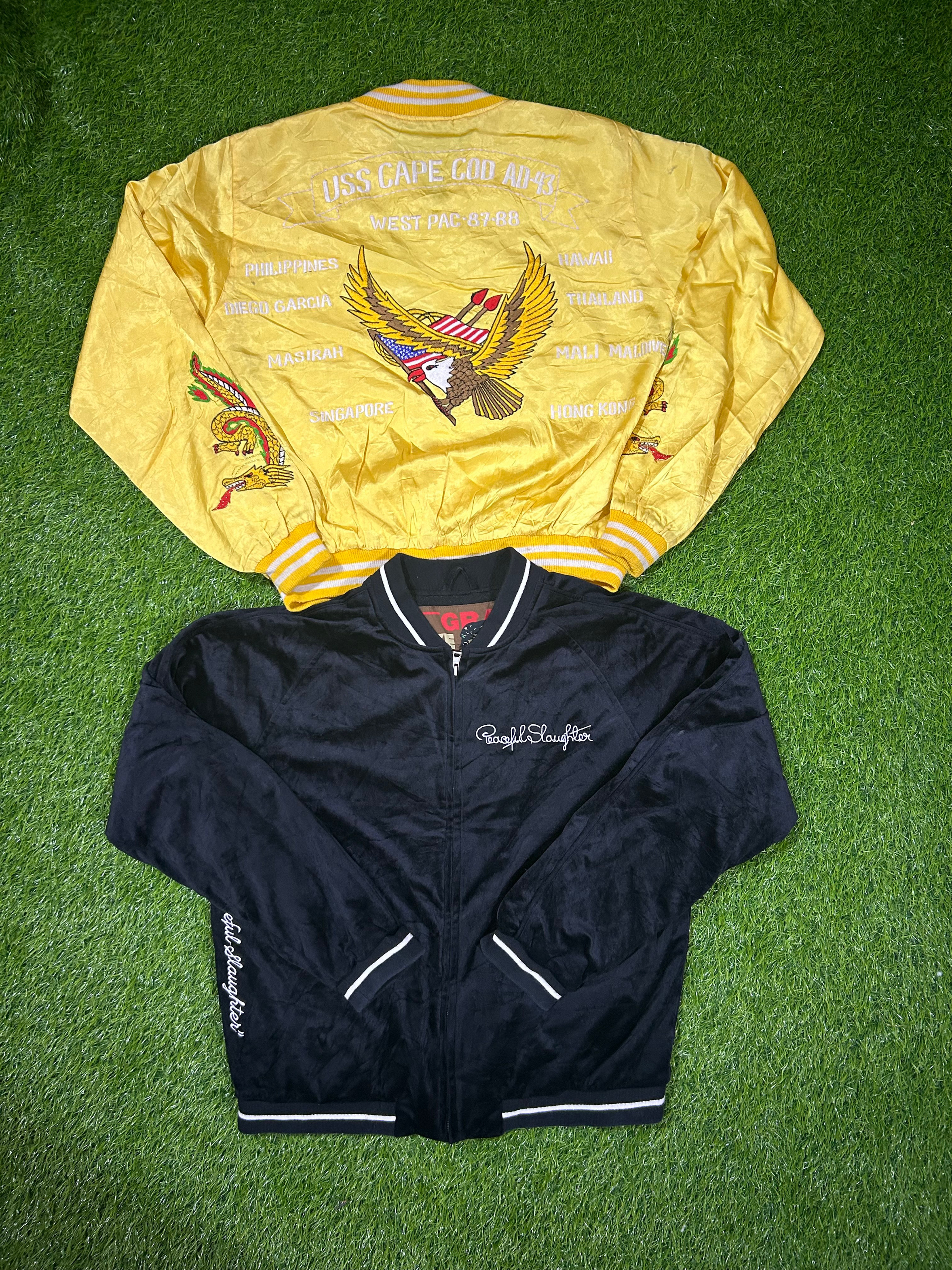 Jaqueta mix de veludo bordado