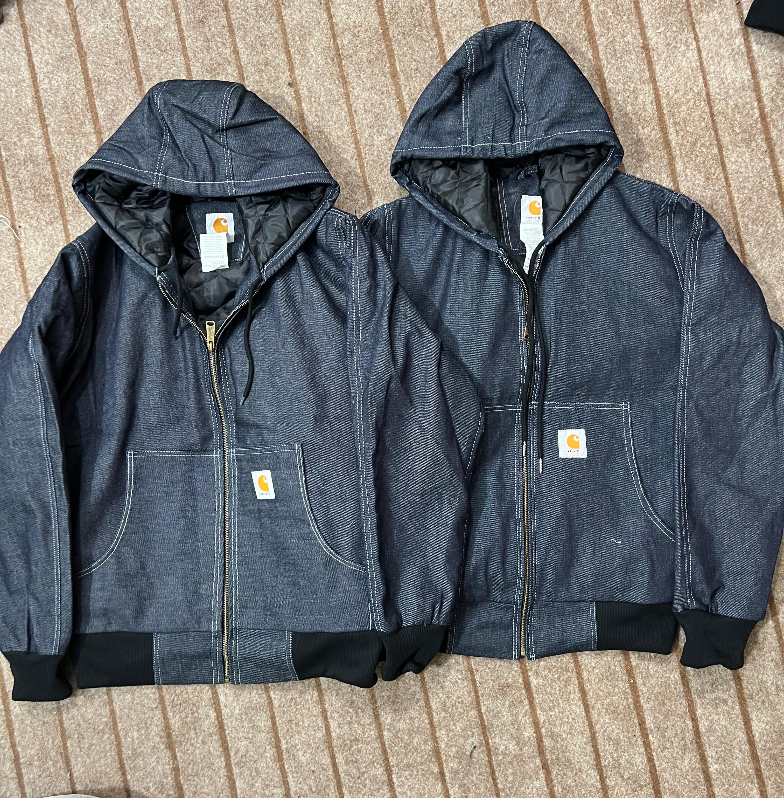 Carhartt Active Blue Denim Rework Style Jackets