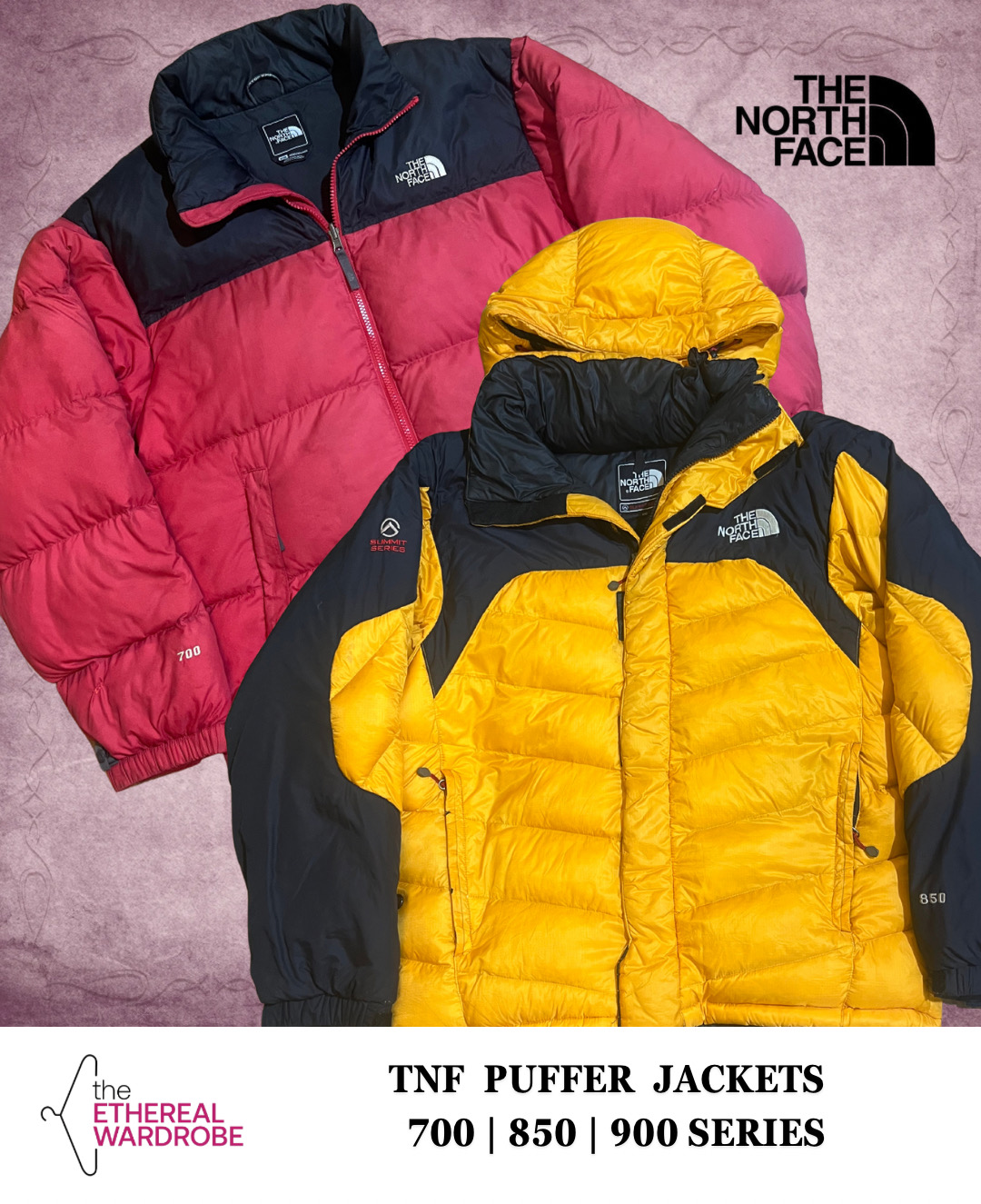 TNF Premium Puffer Jackets (700 | 850 | 900) series