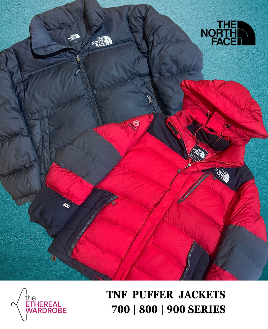 Premium TNF puffer jackets
