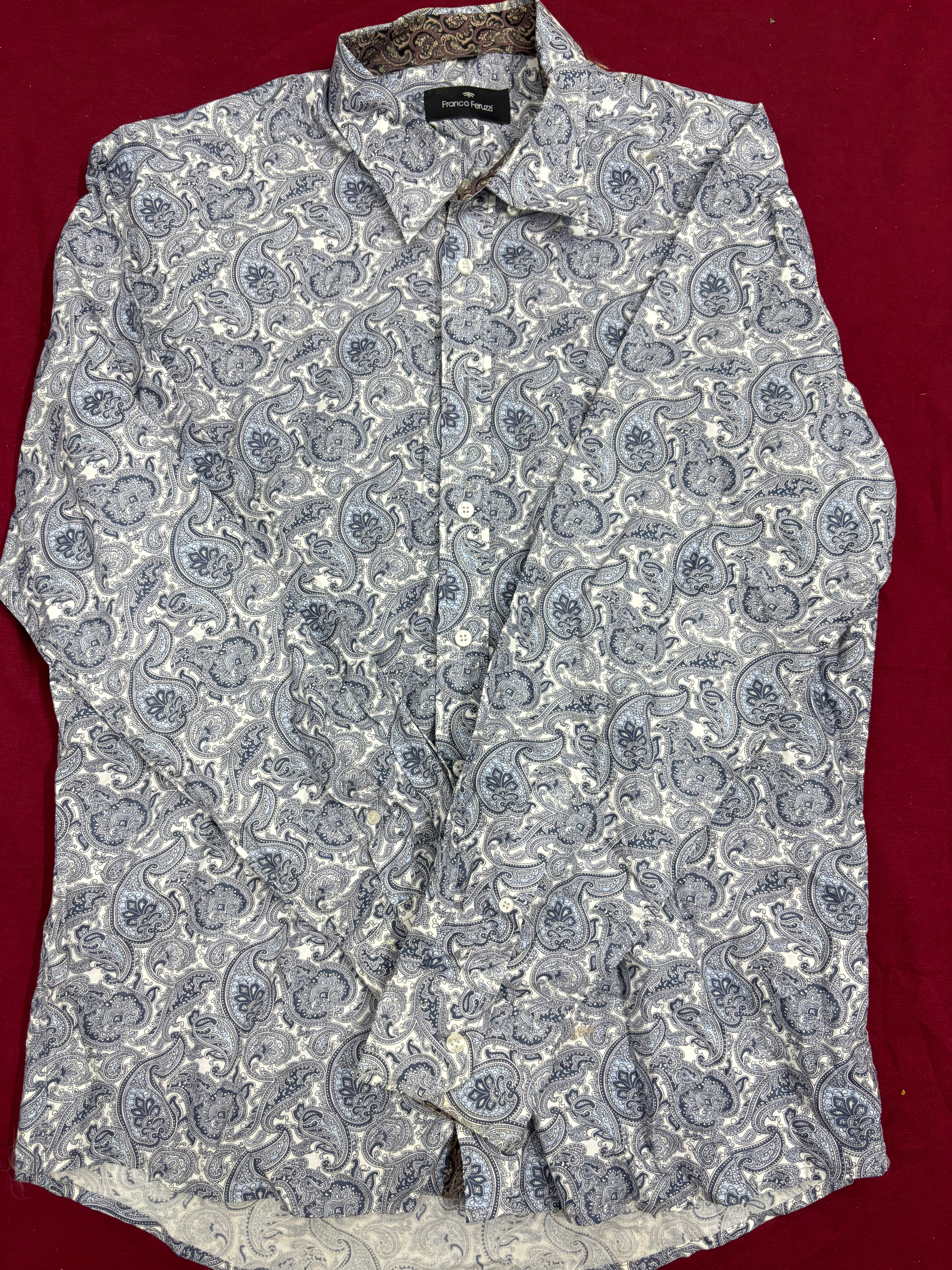 Printed Button-Down Shirts Mix – Paisley, Pattern & Casual Styles