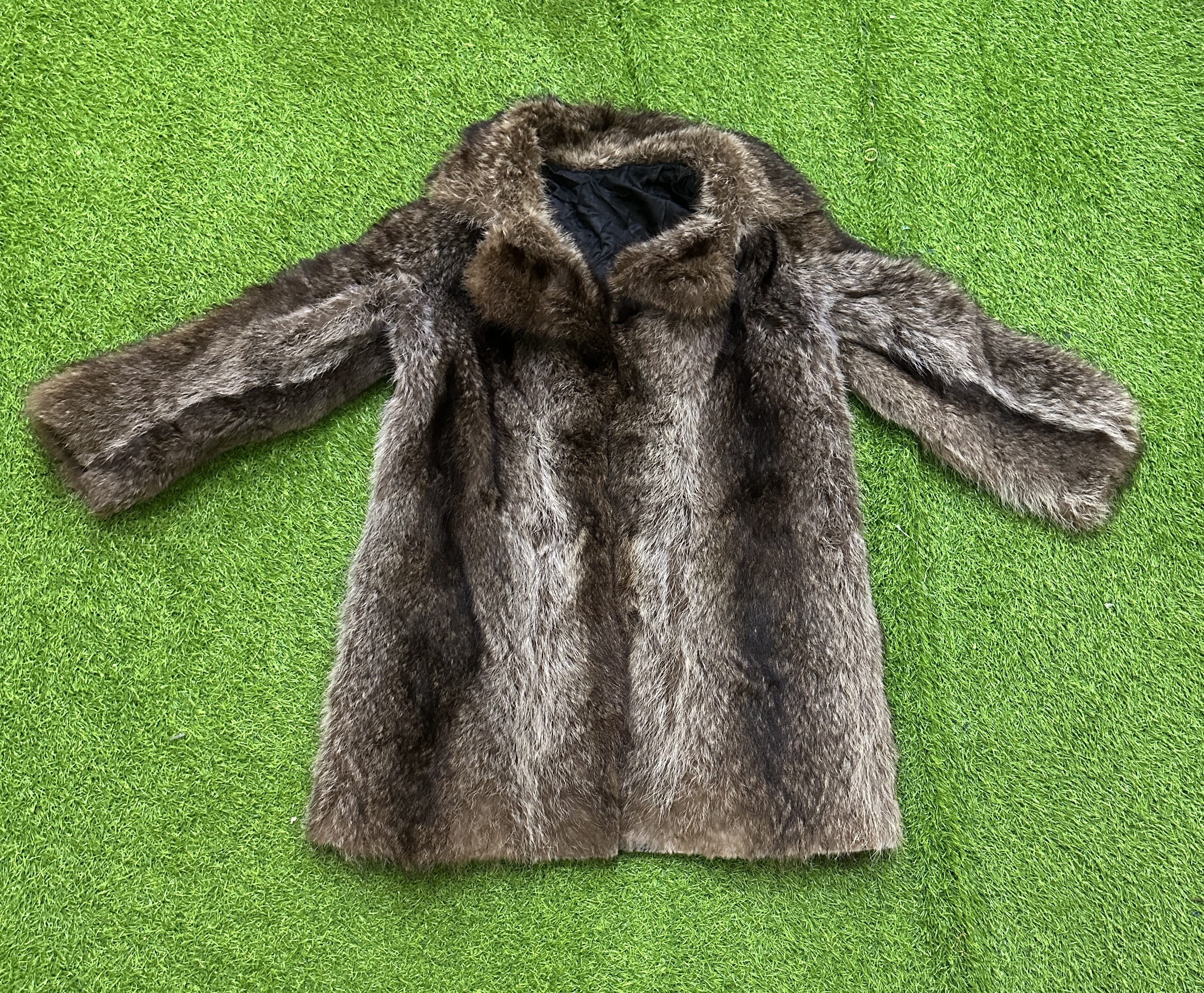 Real fur jacket