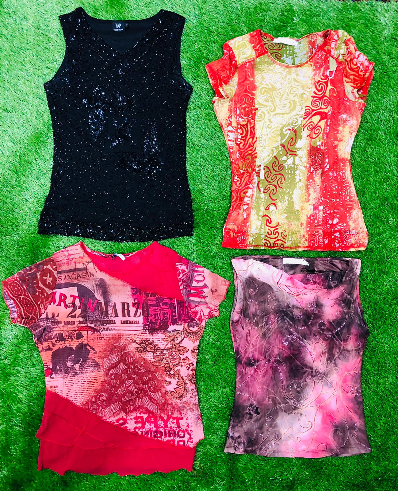 Y2k Mash Tops
