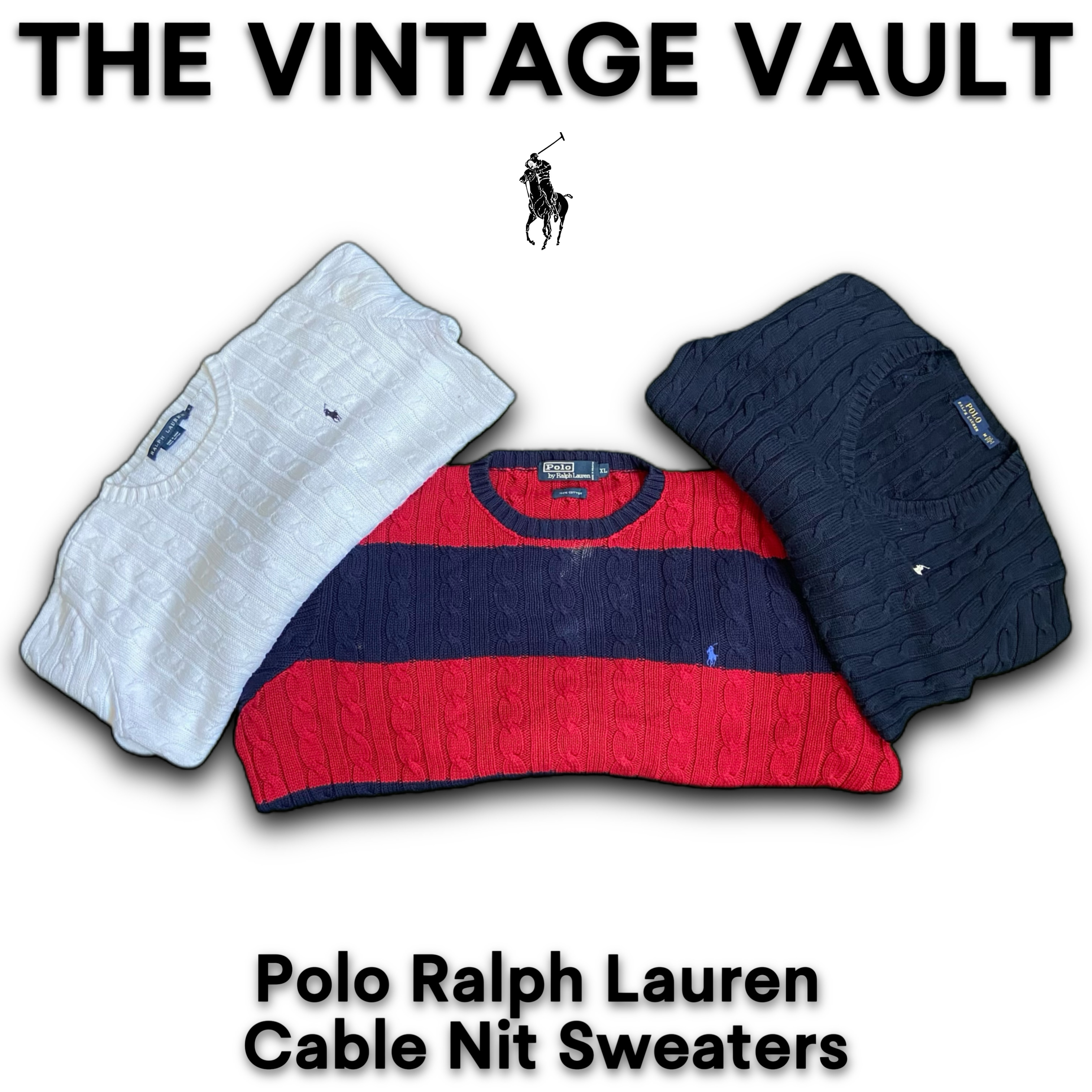 Polo Ralph Lauren Cable Knit Sweaters