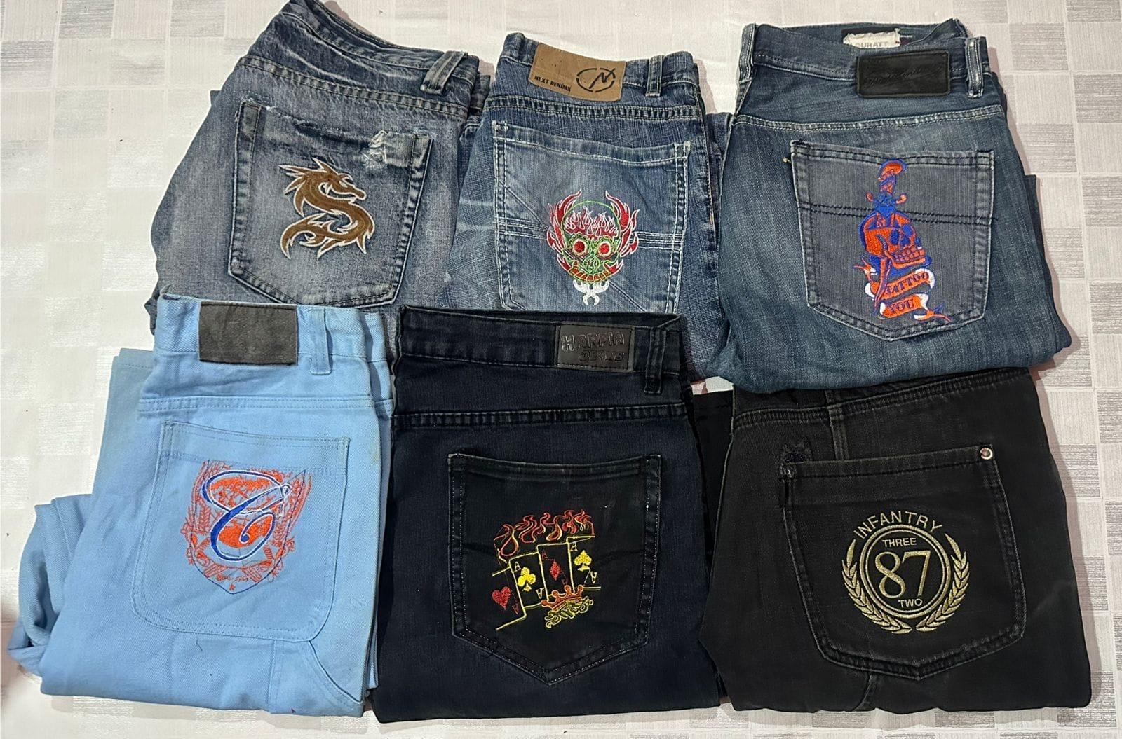 ROCK AND REPUBLIC AND OTHER MIX BRANDS JEANS (ID 1367)