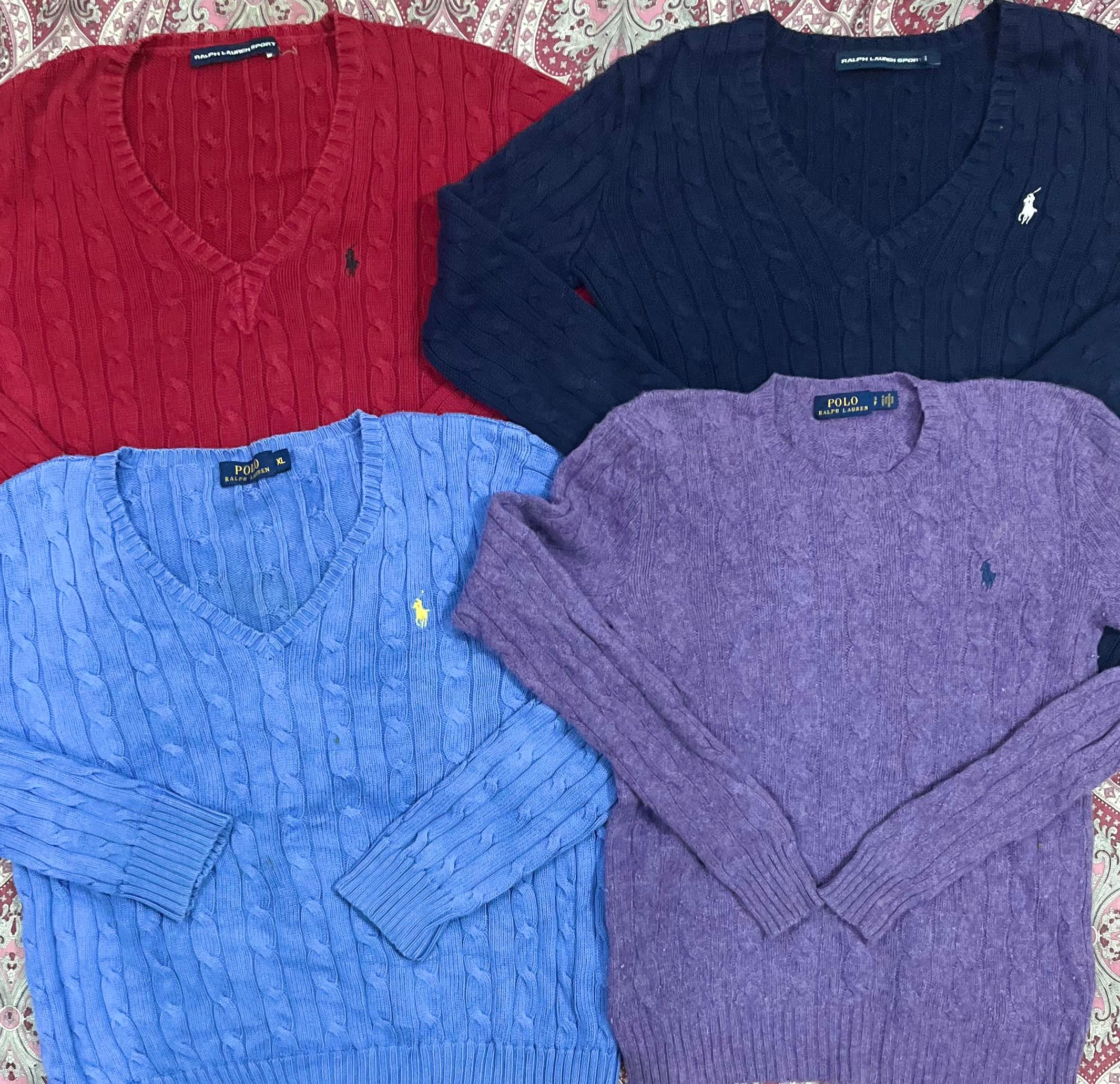 Ralph Lauren en tricot à côtes