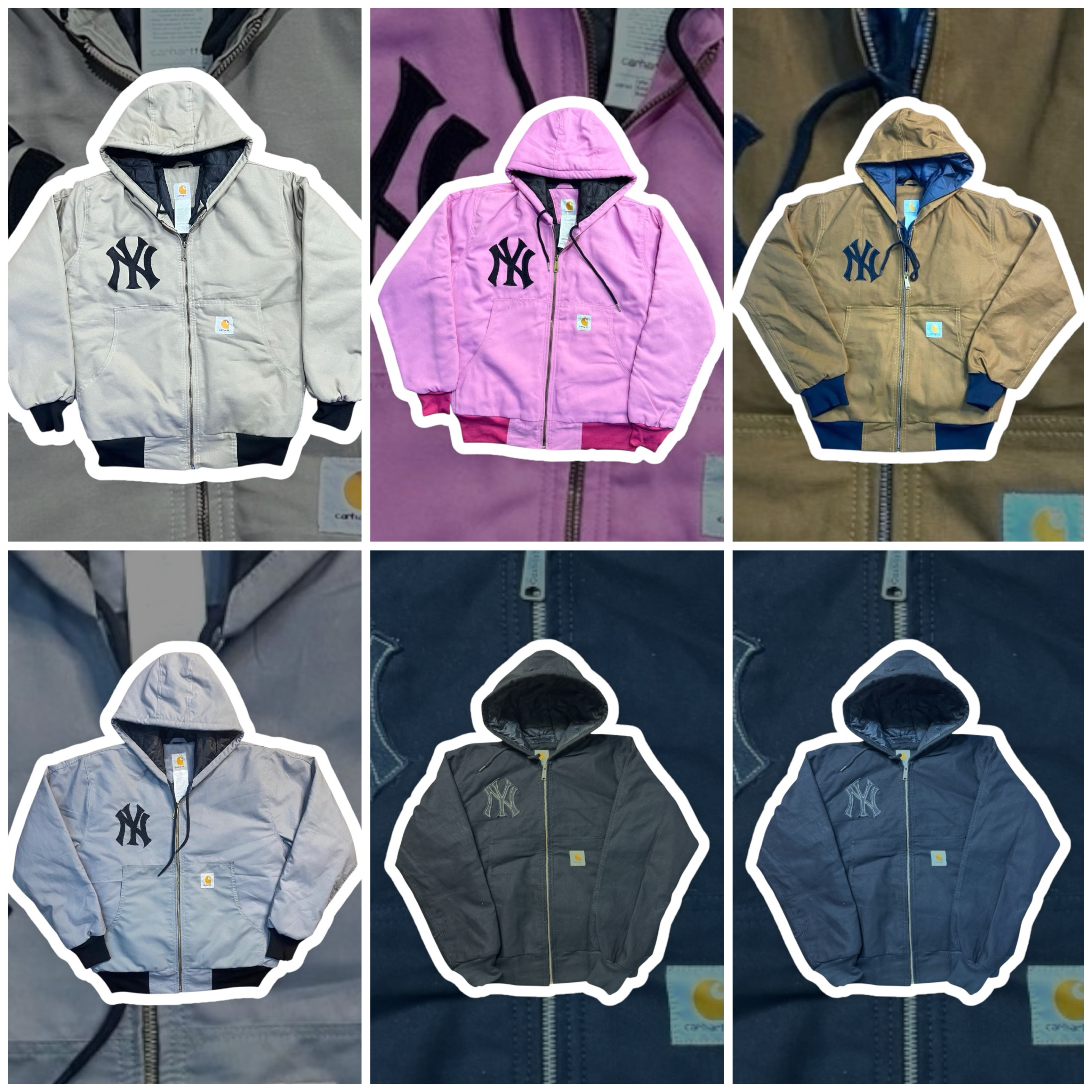 「Carhartt rework style beautiful Colour YANKEES HOODED」