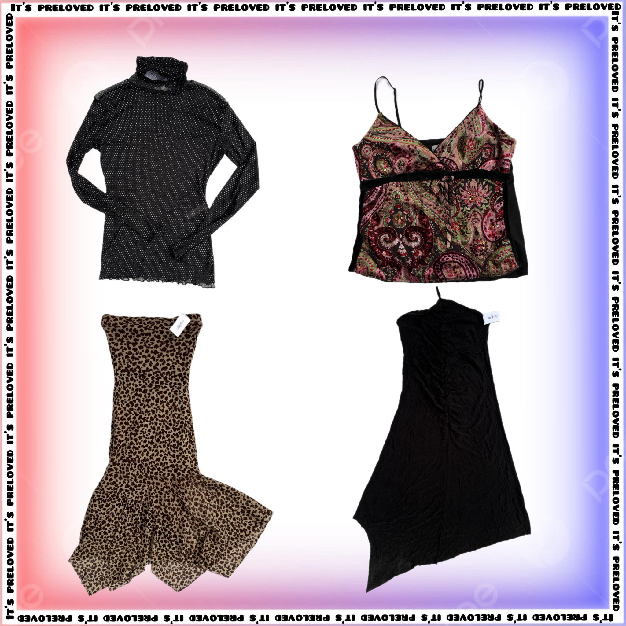 Supermodel R&R tops, skirts and dresses (SS-1352)