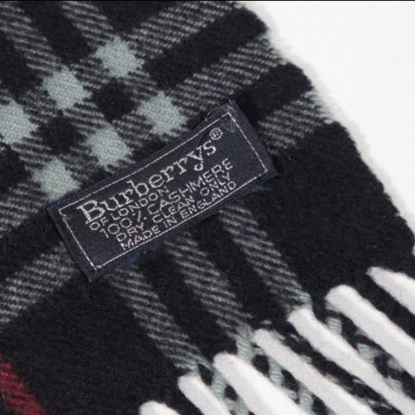 Y2K Burberry Scarve