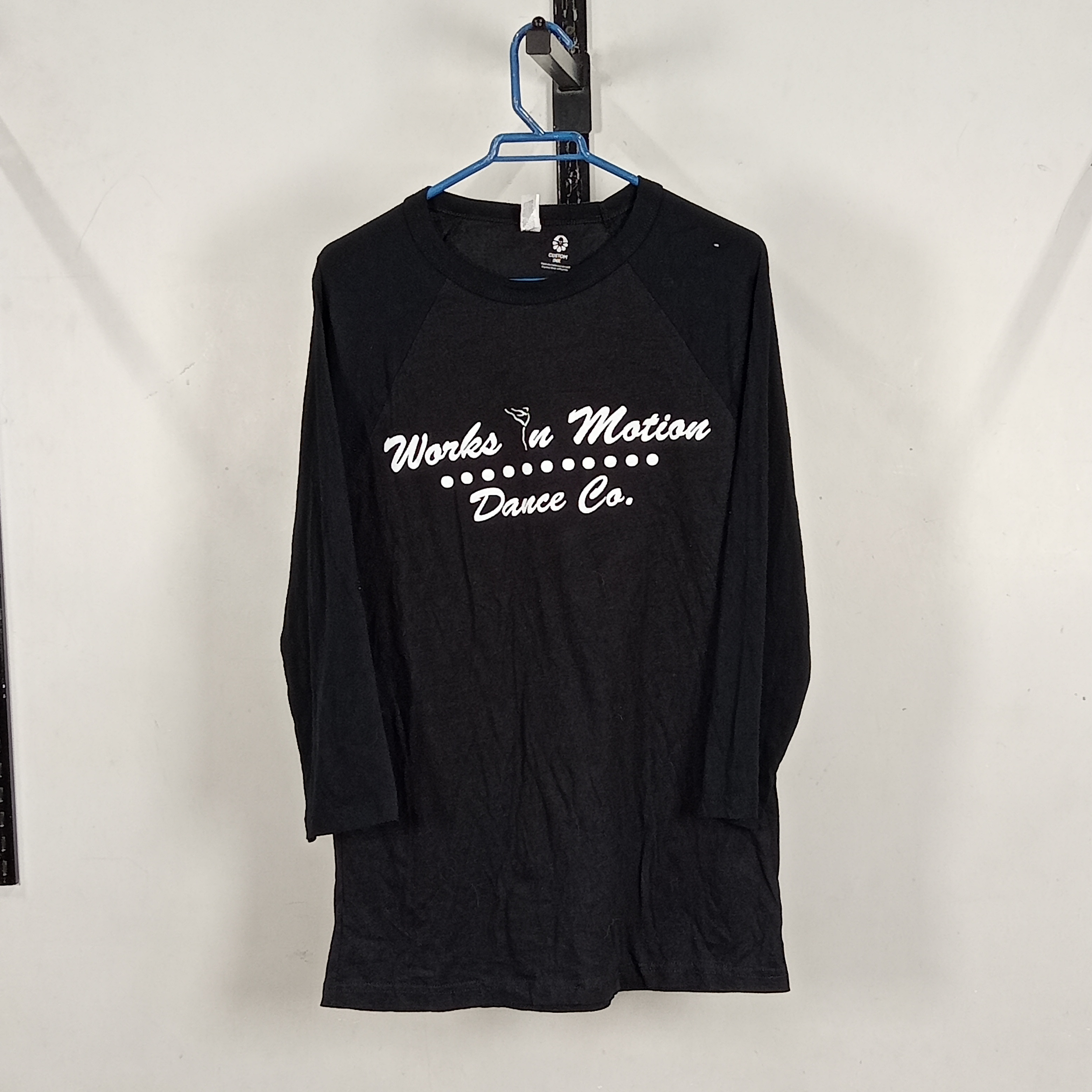 T-SHIRT A MANICHE LUNGHE DA BASEBALL SENZA MARCA (PACCO DA 6)