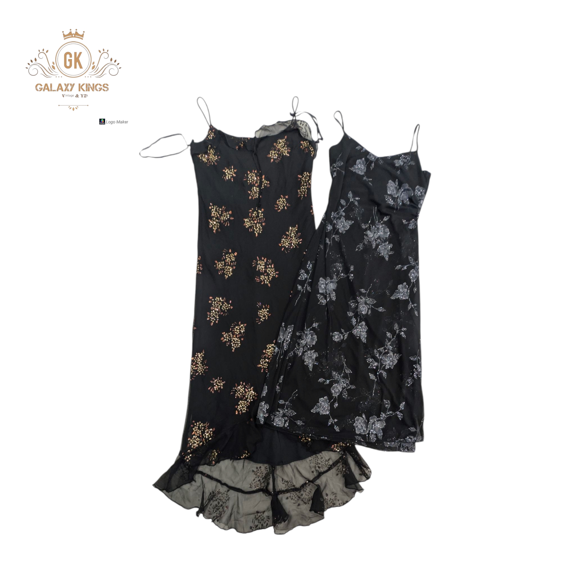 Fleurs de nuit de rendez-vous Y2K Robes sexy