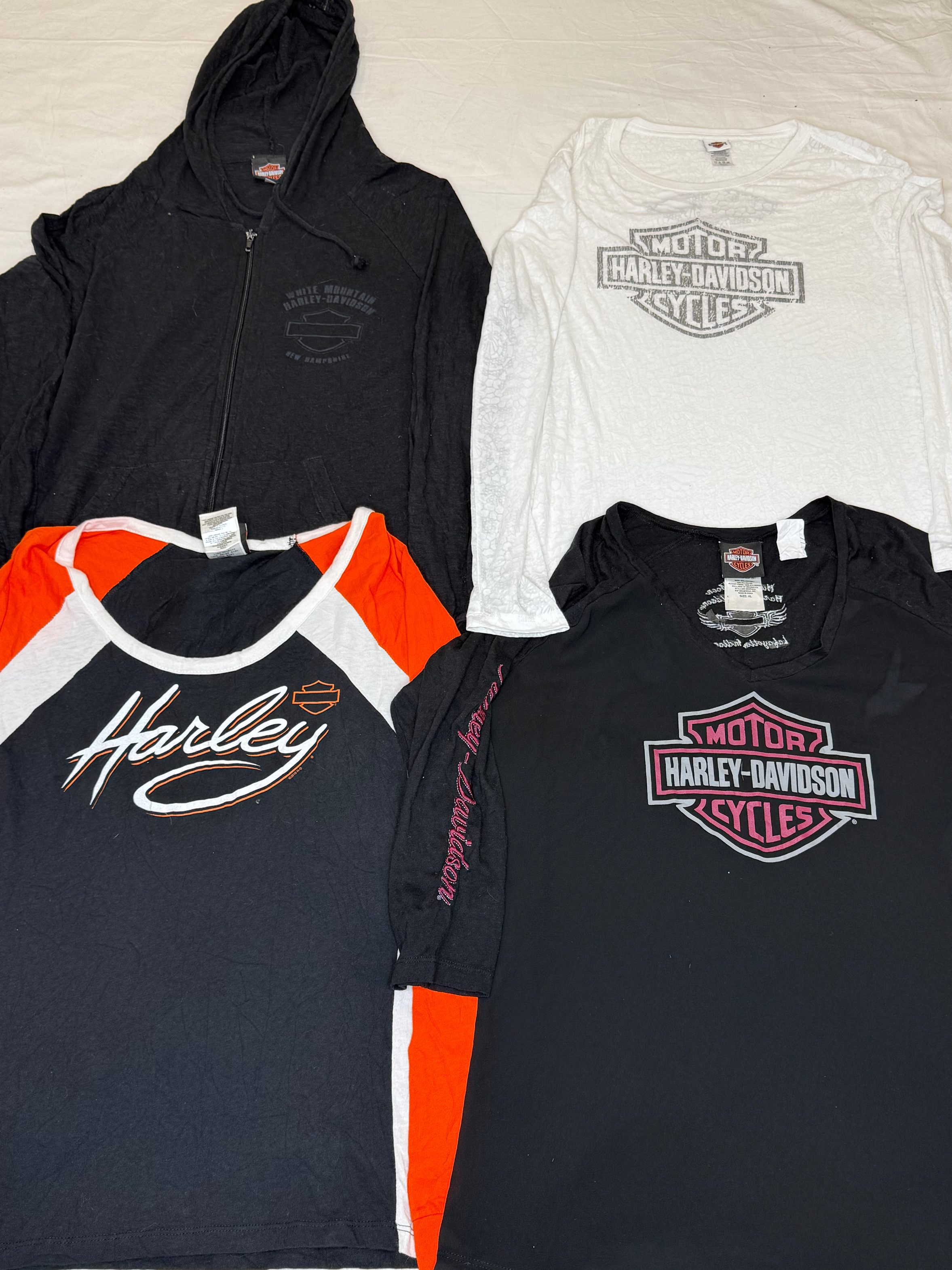 Harley Davidson Langarmshirts | V-T066