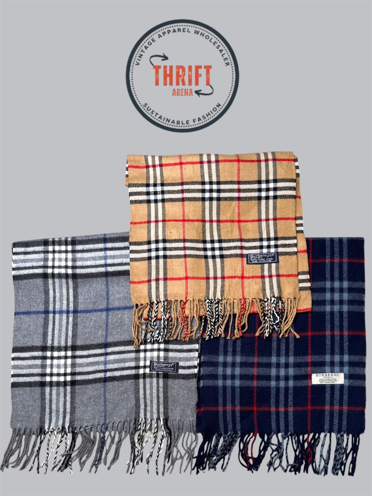 T1693 バーバリー スカーフ 🧣