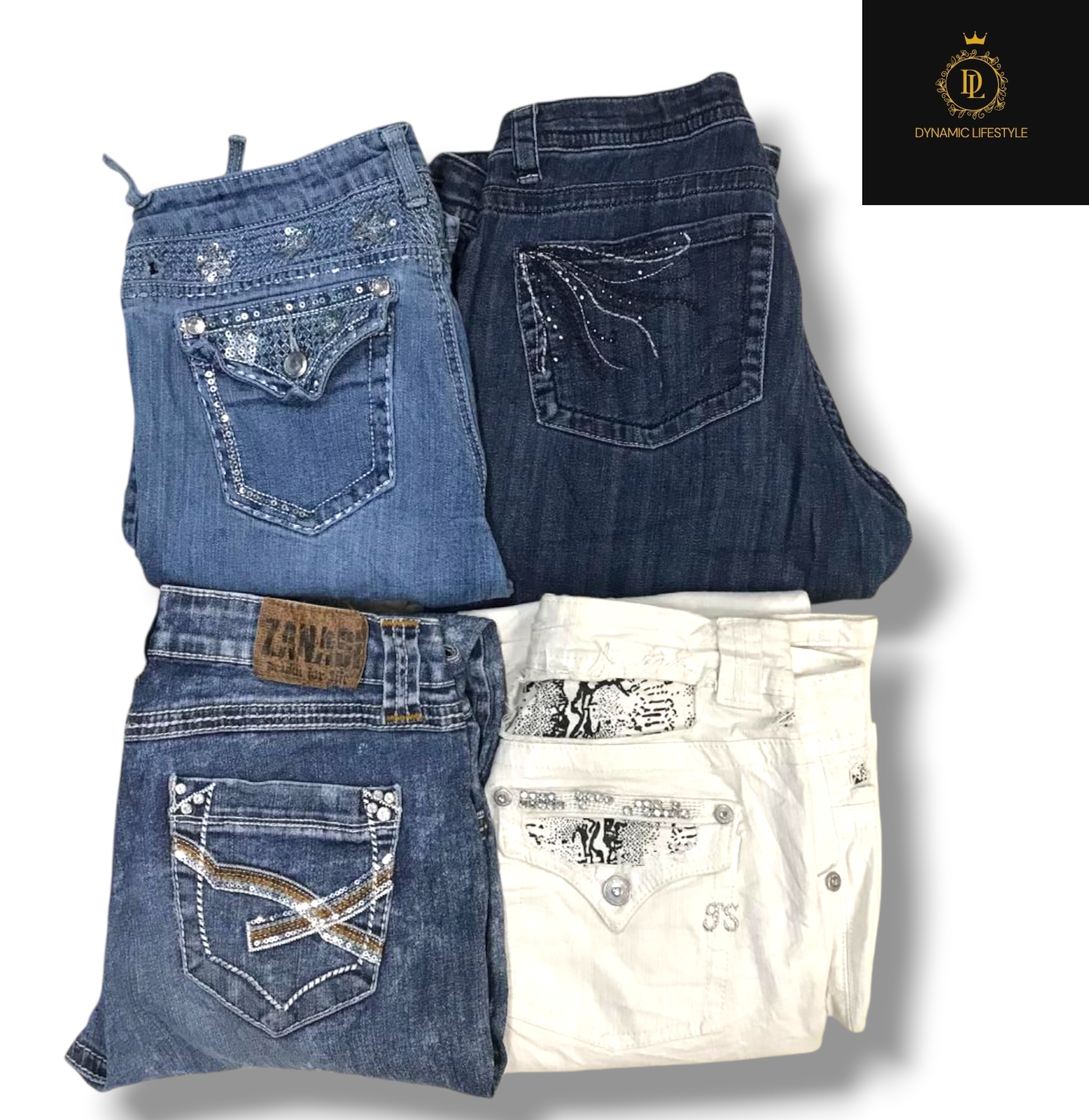 Flared jeans