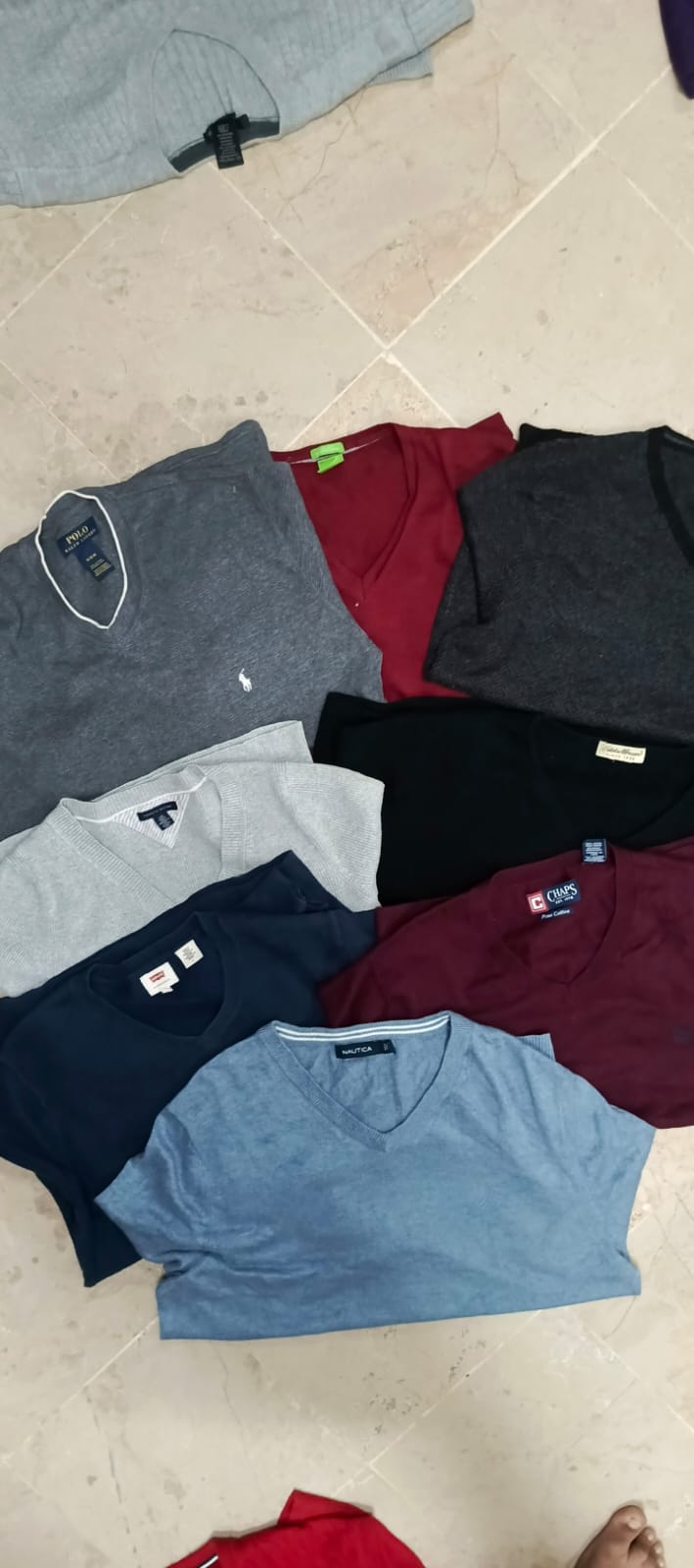 Ensemble de pulls en V