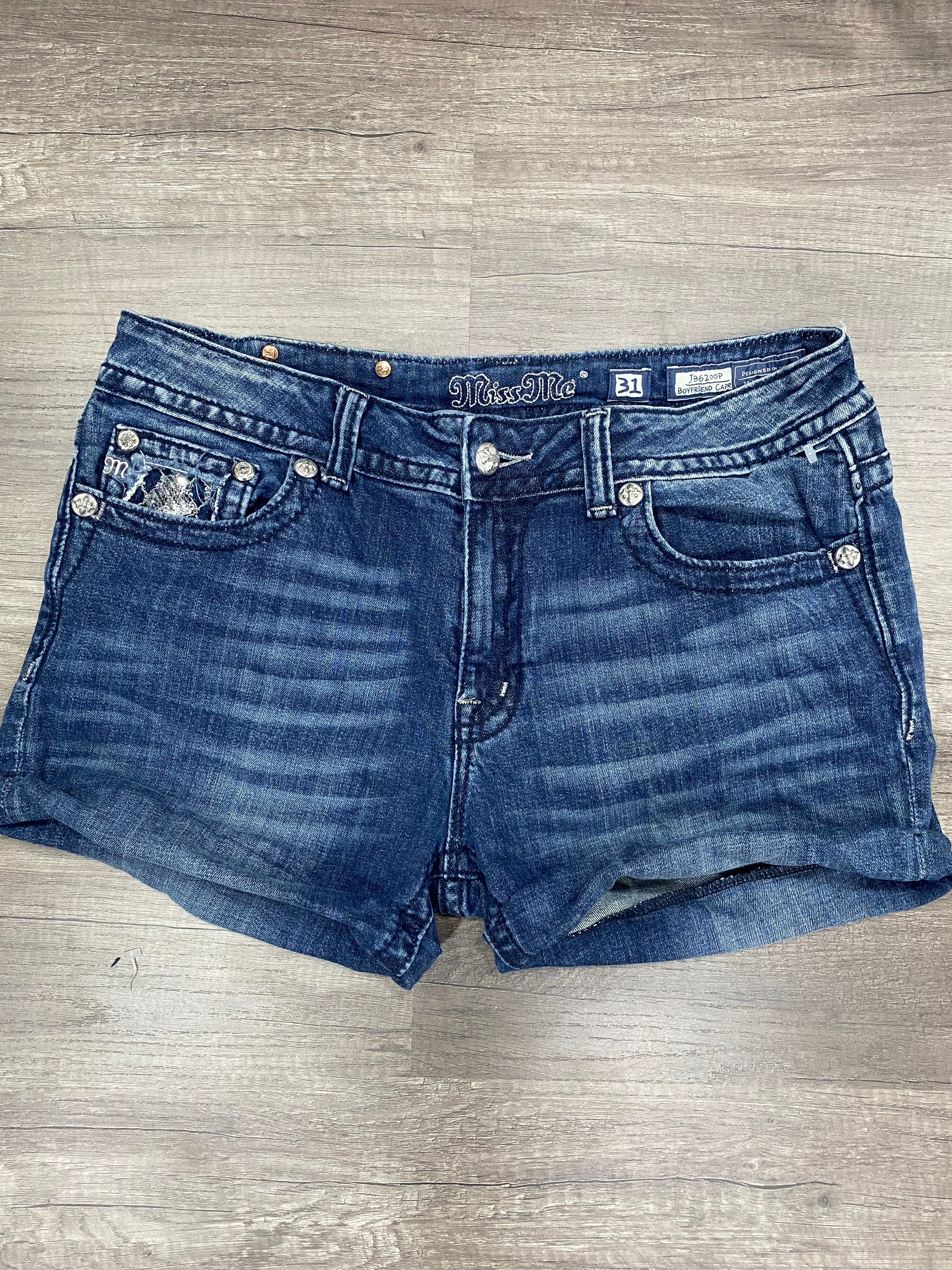 383 | Upcycled Miss mee and True religion Short