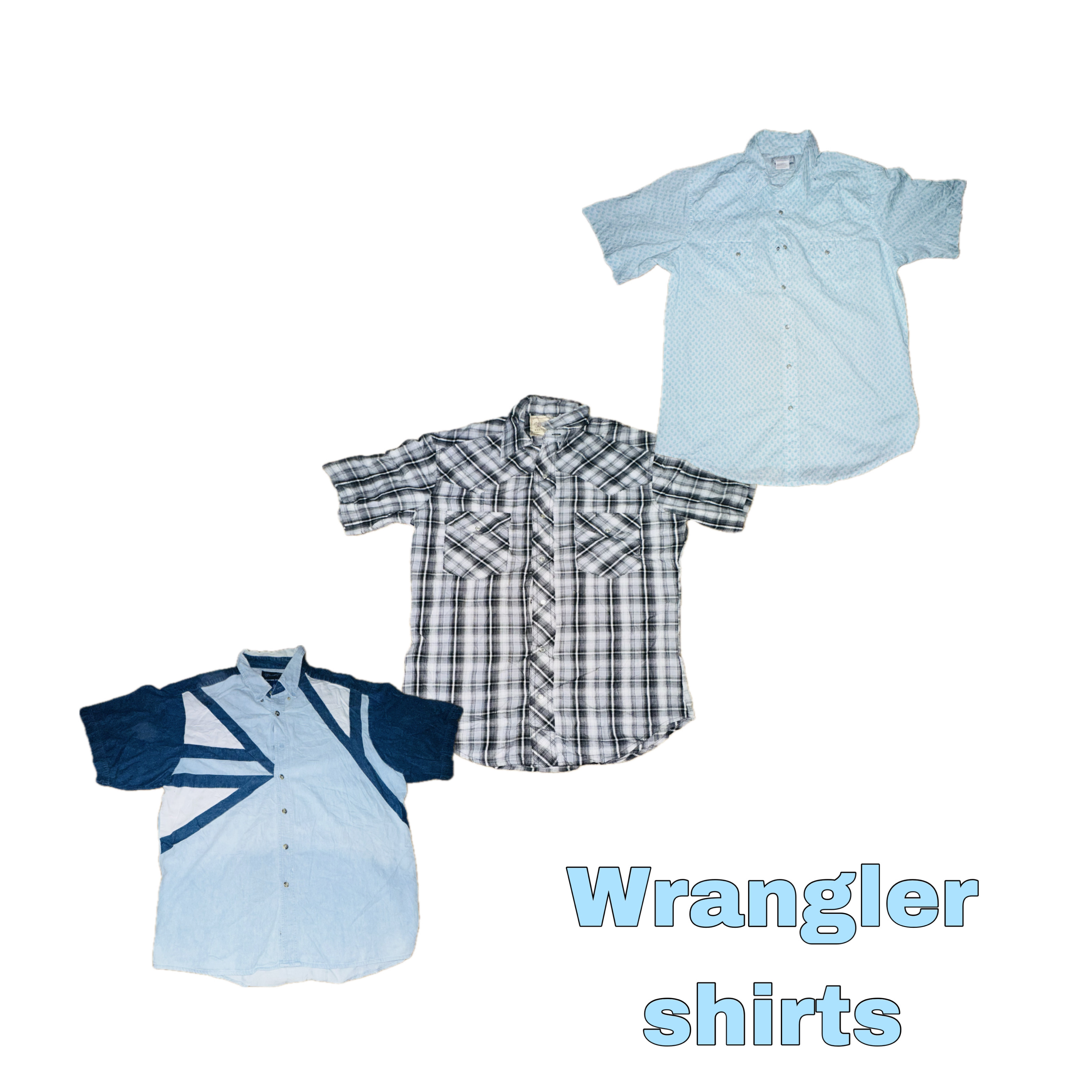 「Wranglerシャツ」