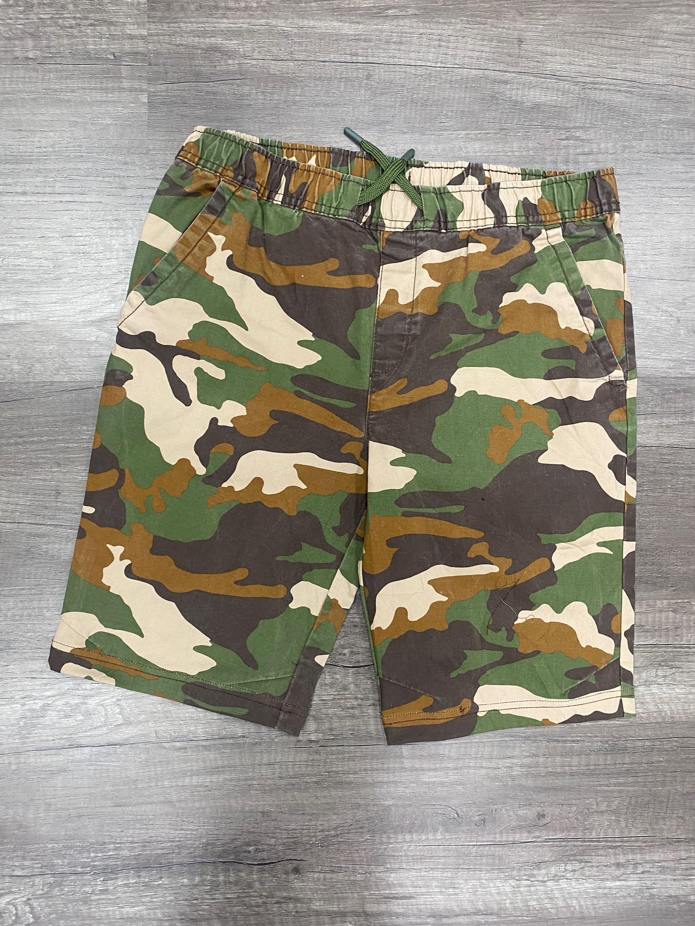 393 | Upcycled Camo Shorts