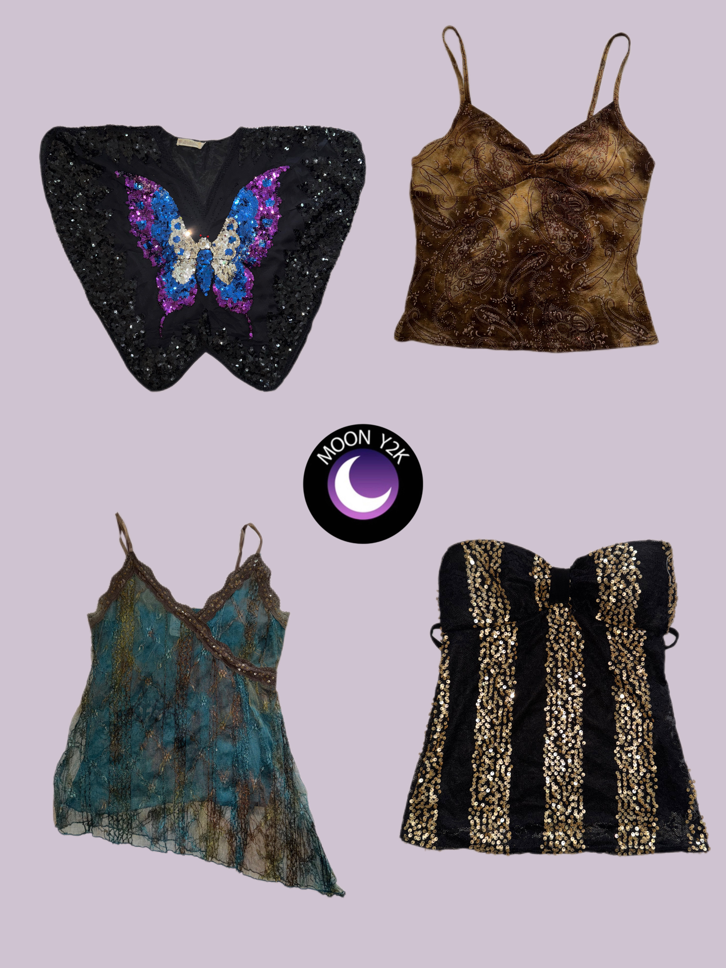Y2K Fairycore tops (M-674)