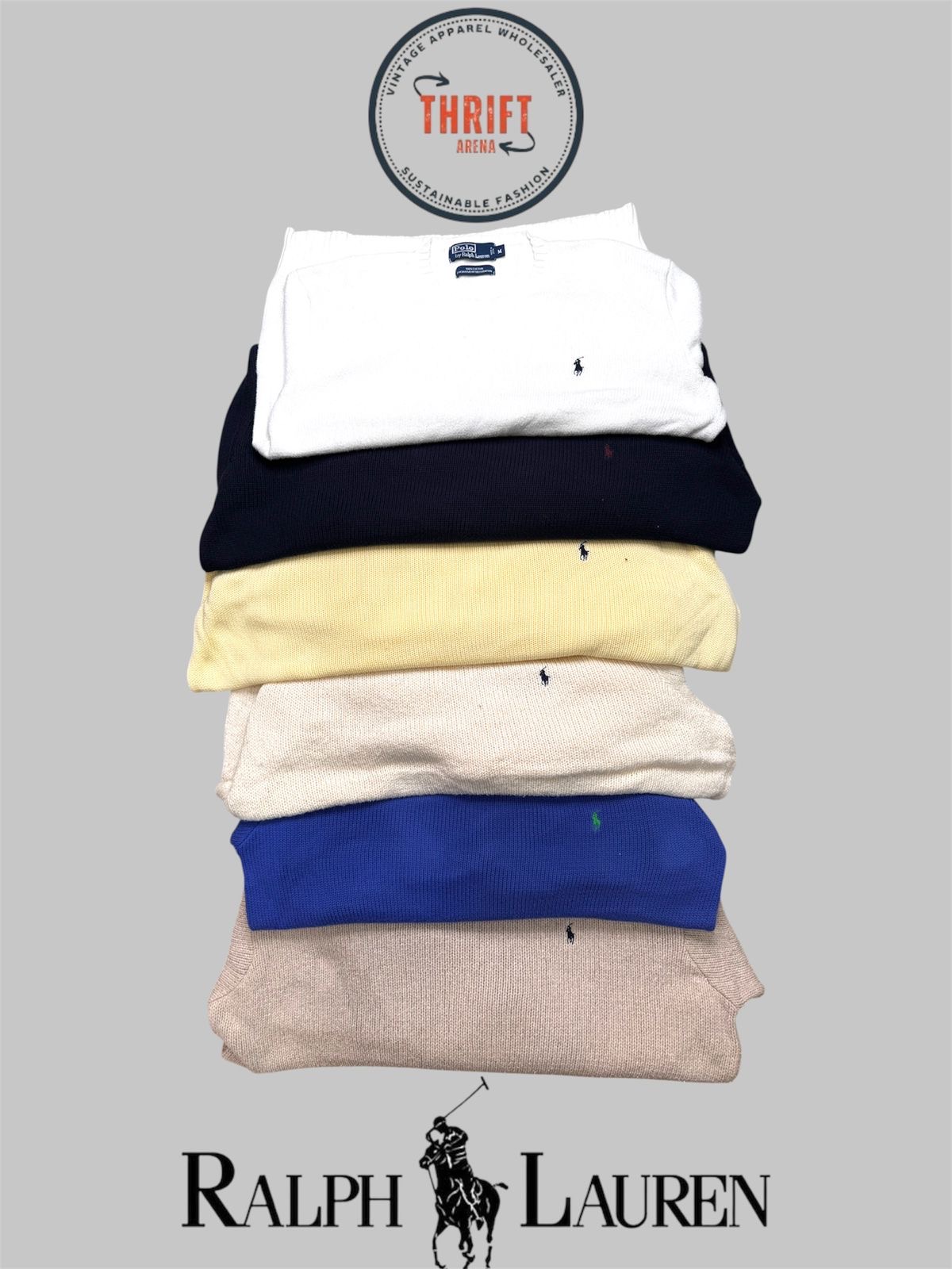 T1714 Ralph Lauren ヘビー ニット セーター