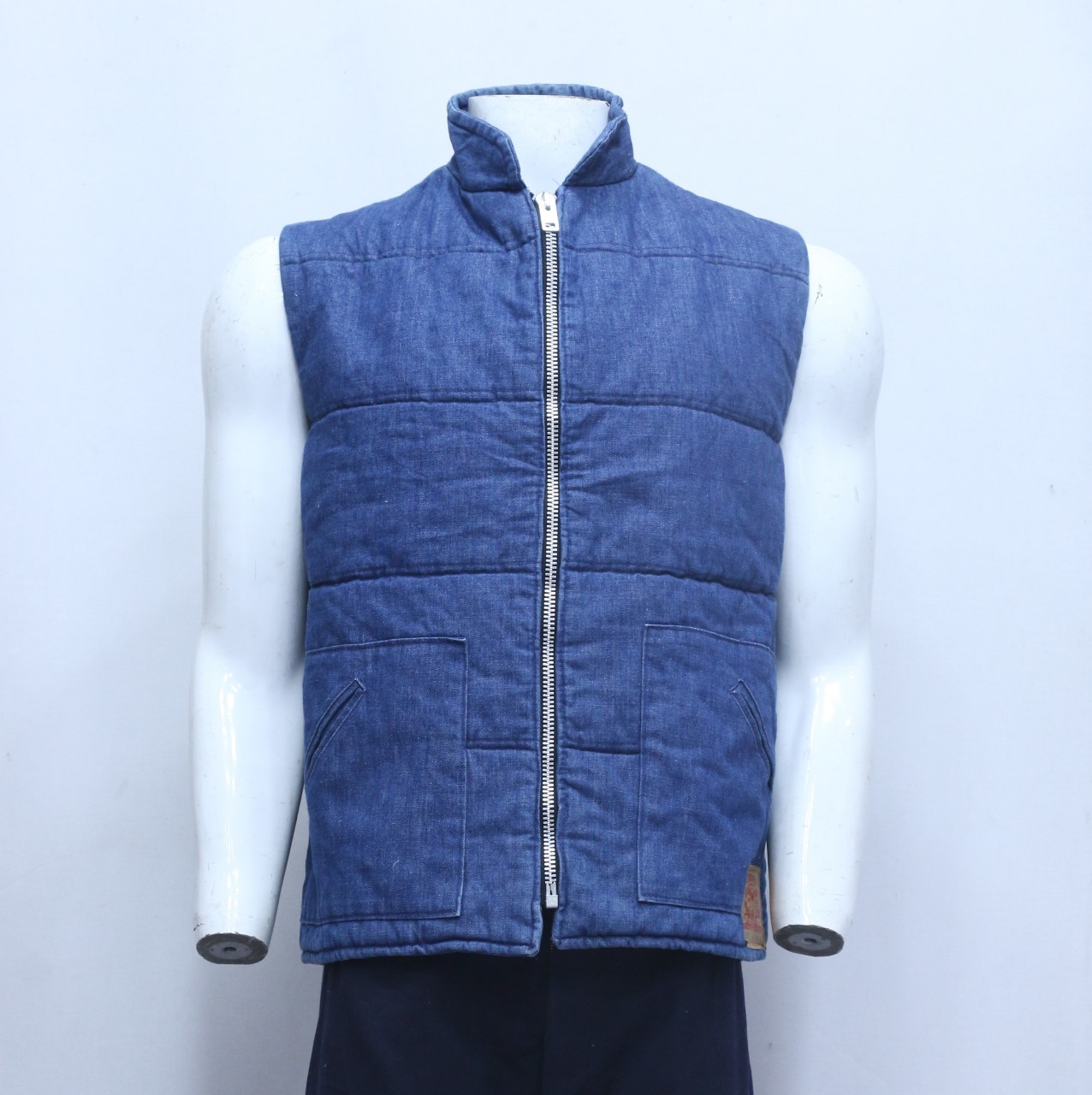 CR92 Upcycled  Heritage Blue Denim Vest