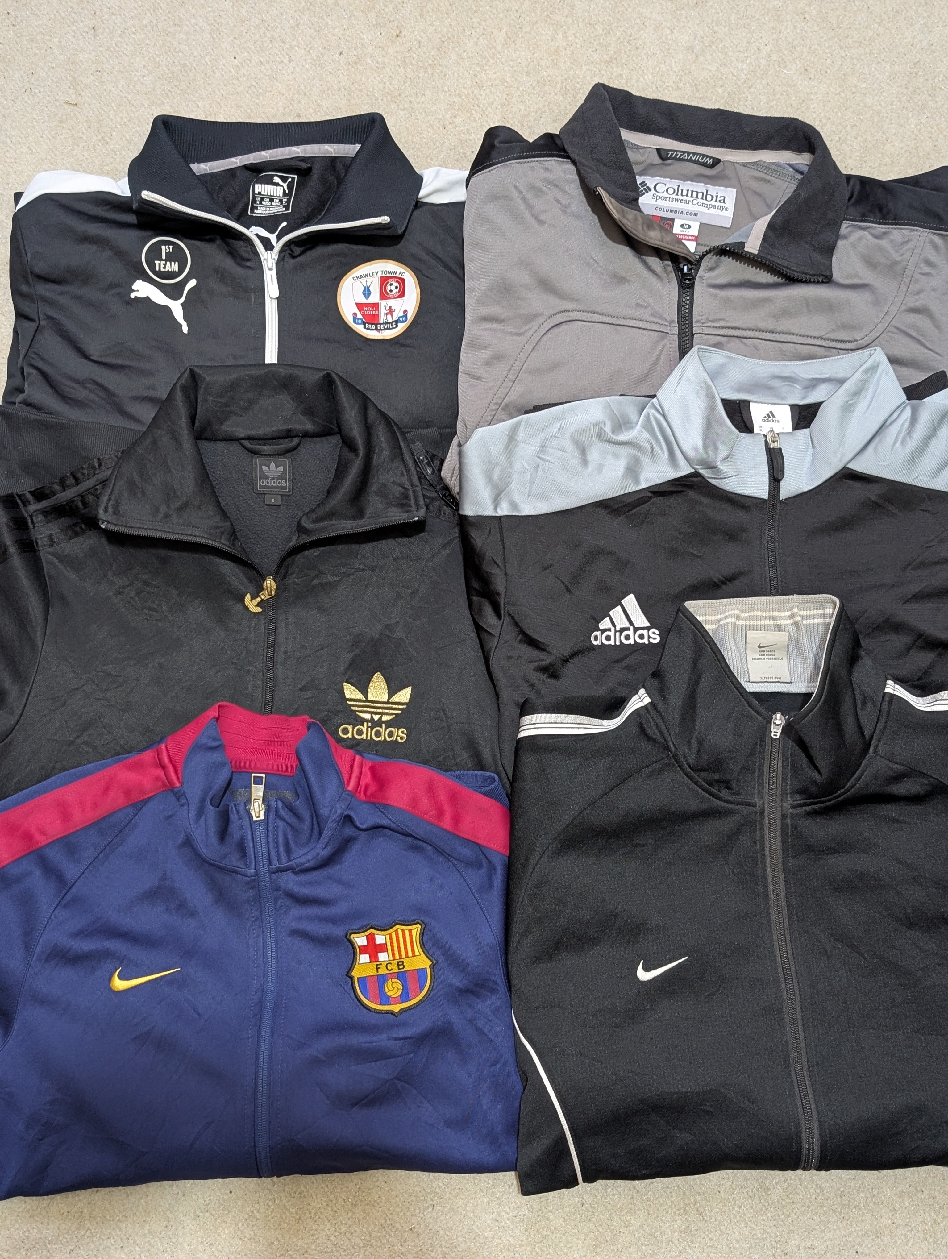 Mixed Branded Tracksuit Jackets
