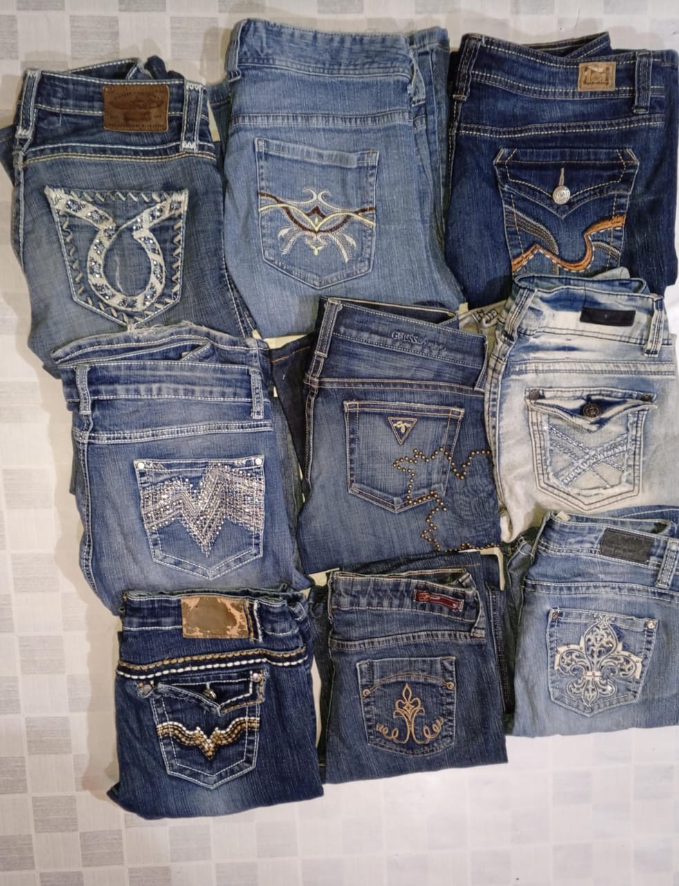 WALLFLOWER AND OTHER BRAND JEANS (MR854)