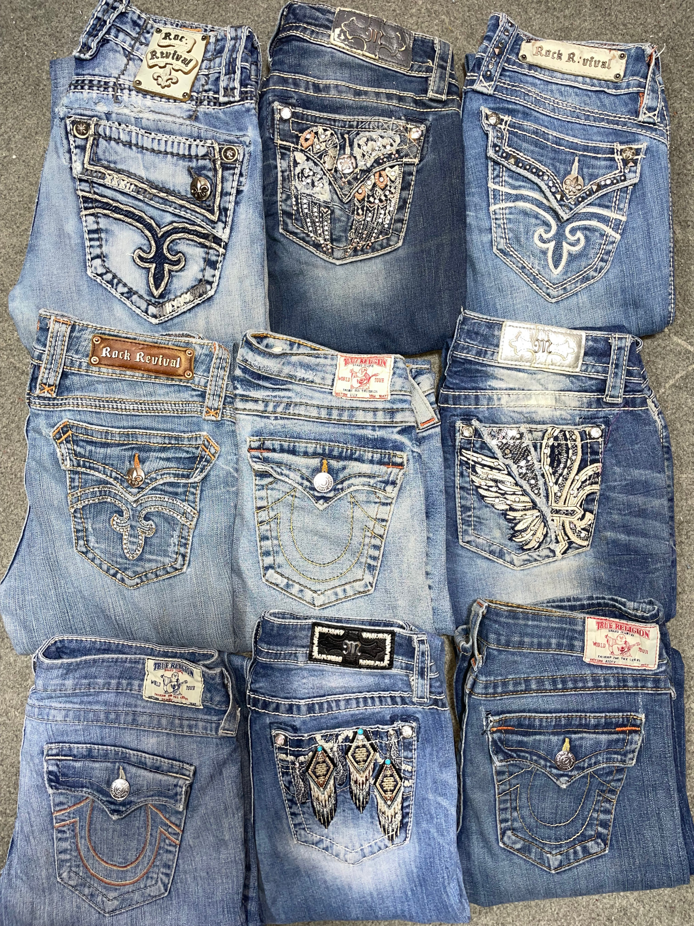 Miss Me Rock Revival True Religion Jeans