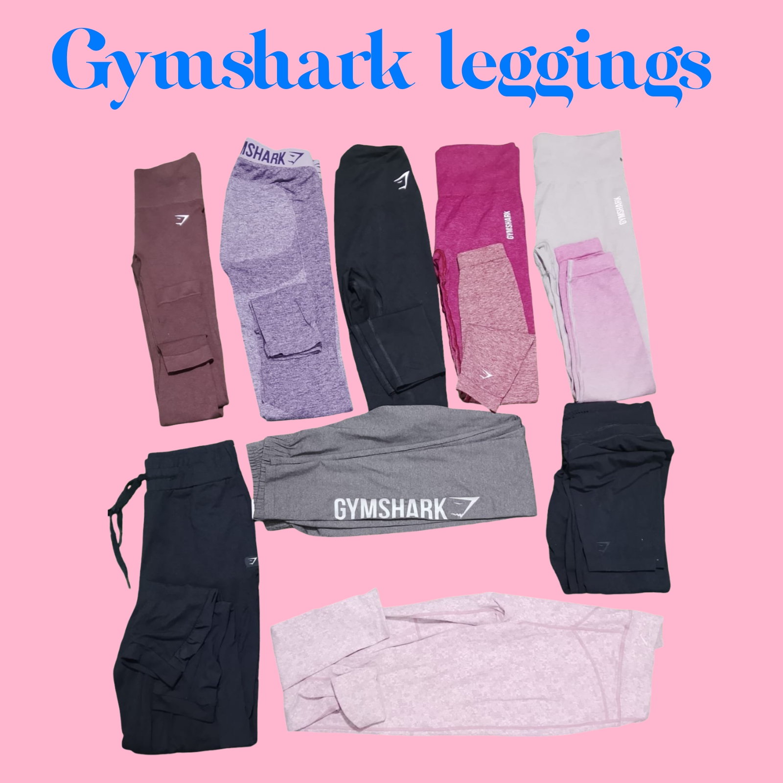 Gymshark leggings and tops