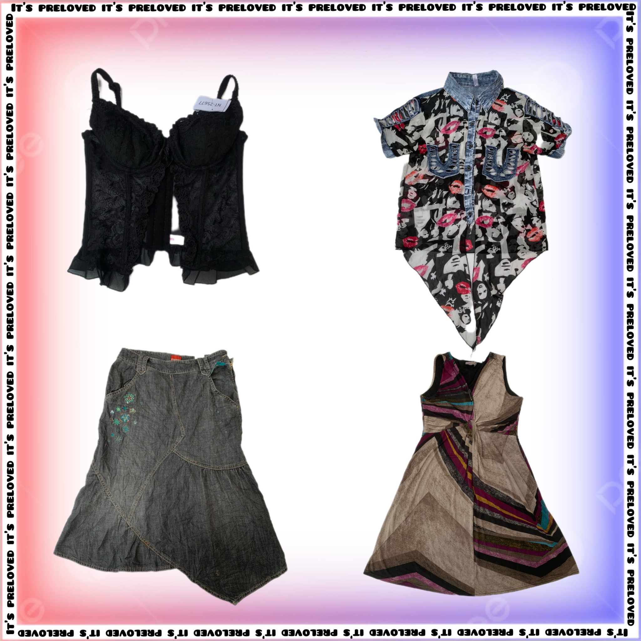 Cool Girl Club Pick - Tops, Röcke und Kleider (SS-1357)