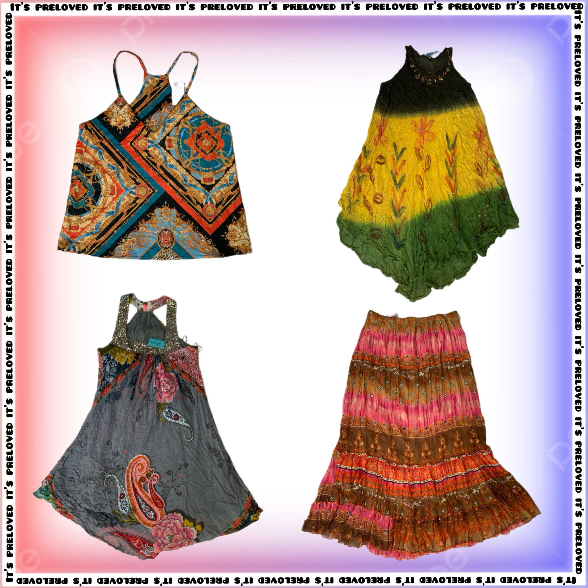 Retro Indie Finds - Tops, Röcke (SS-1359)
